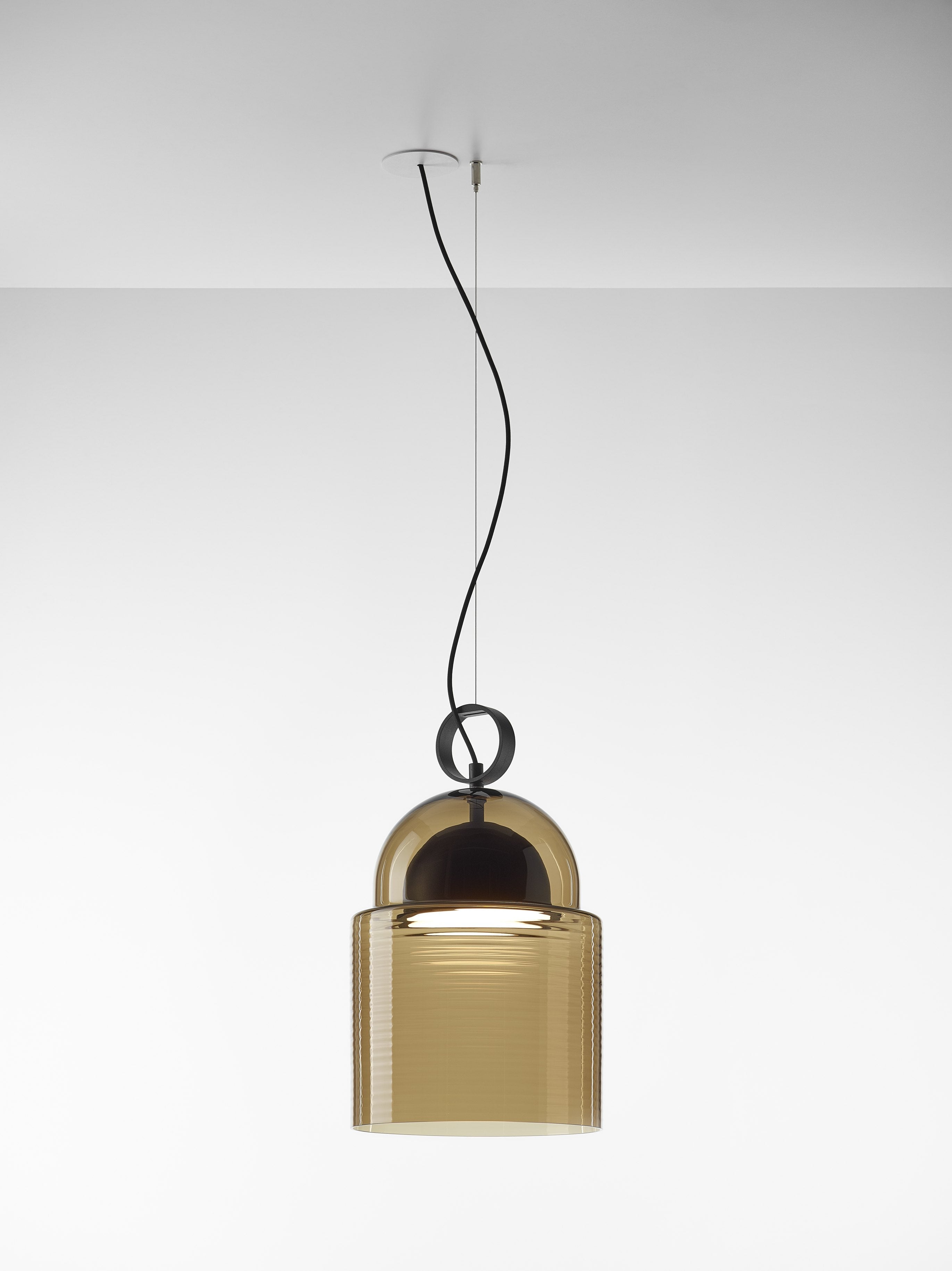 Závesná lampa DOME fúkané sklo