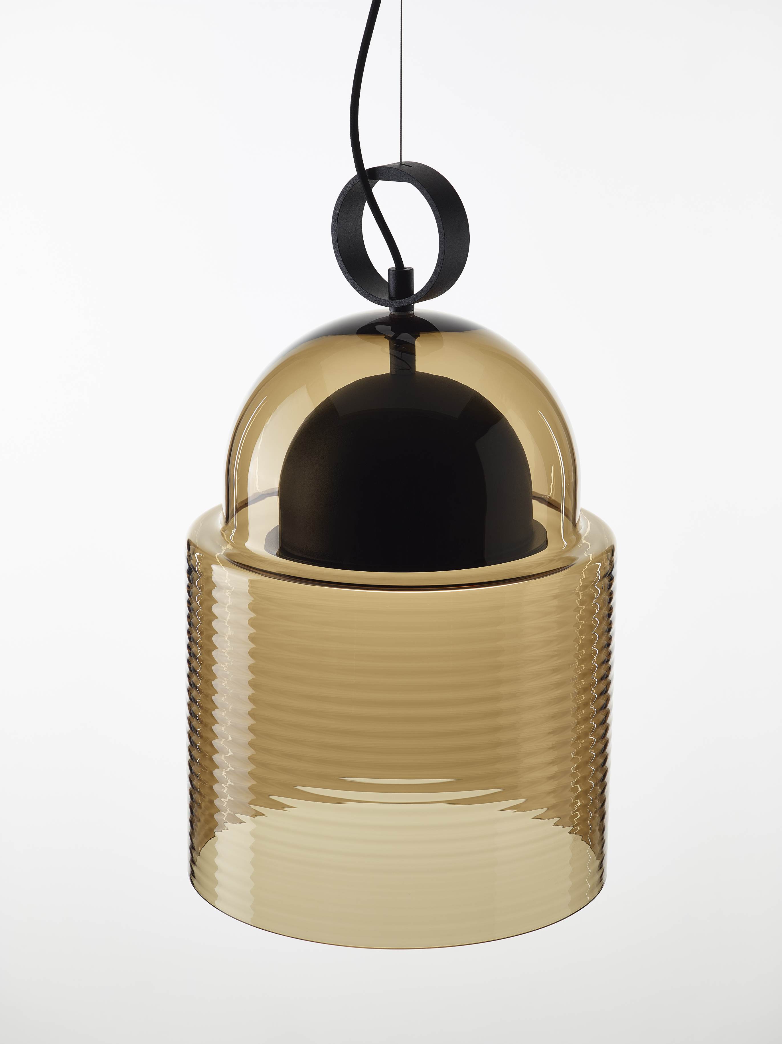 Závesná lampa DOME fúkané sklo