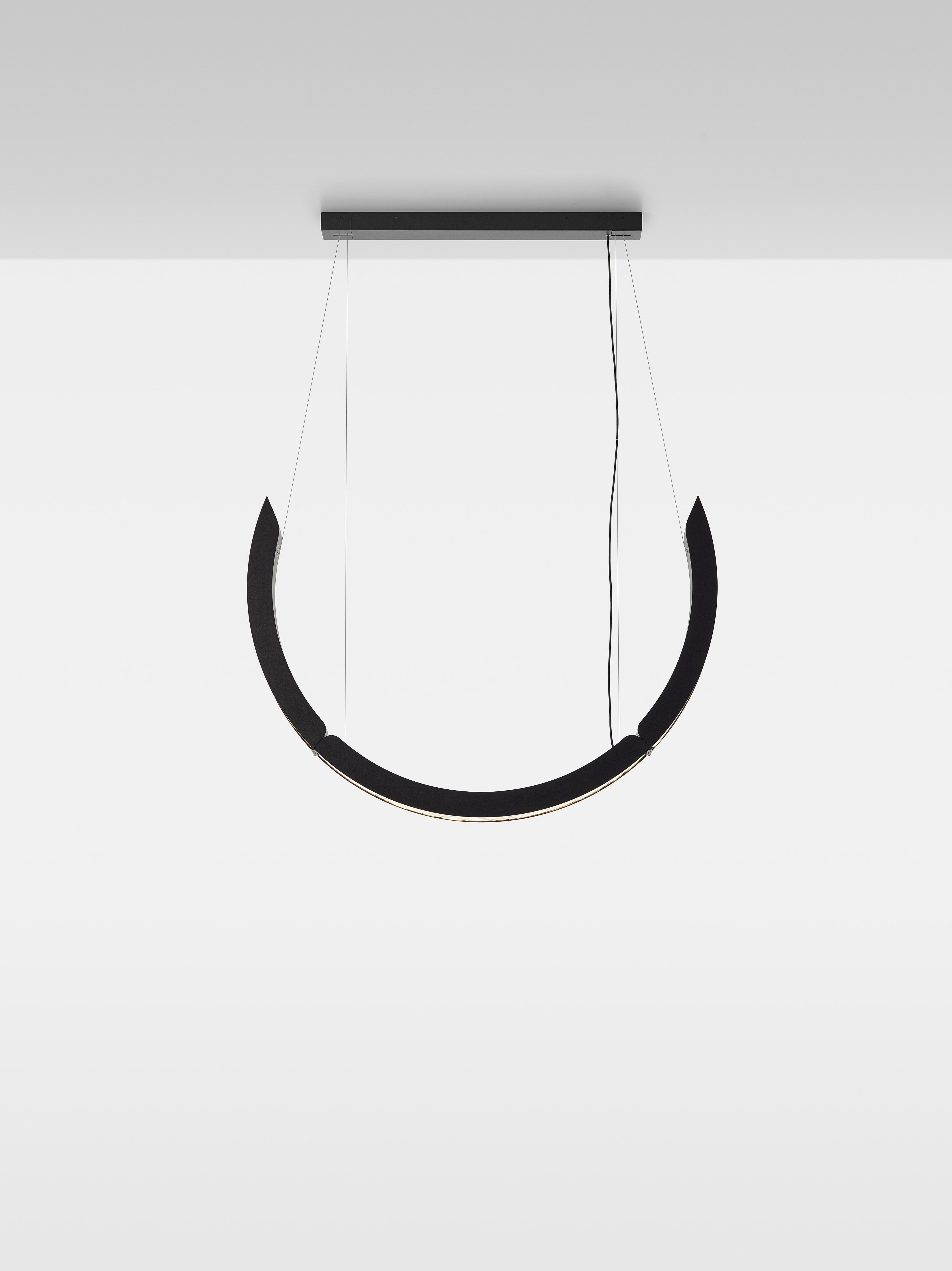 Závesná lampa ELO sklo Brokisglass