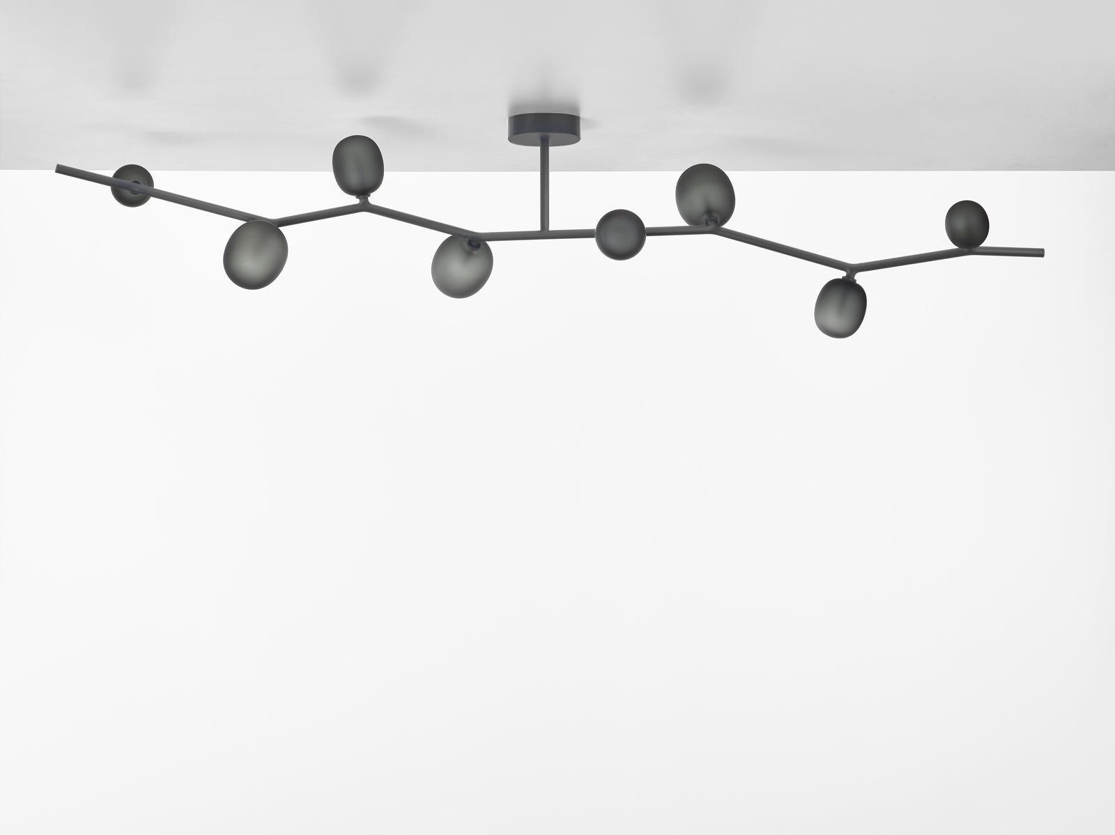 Stropná lampa IVY matné sklo