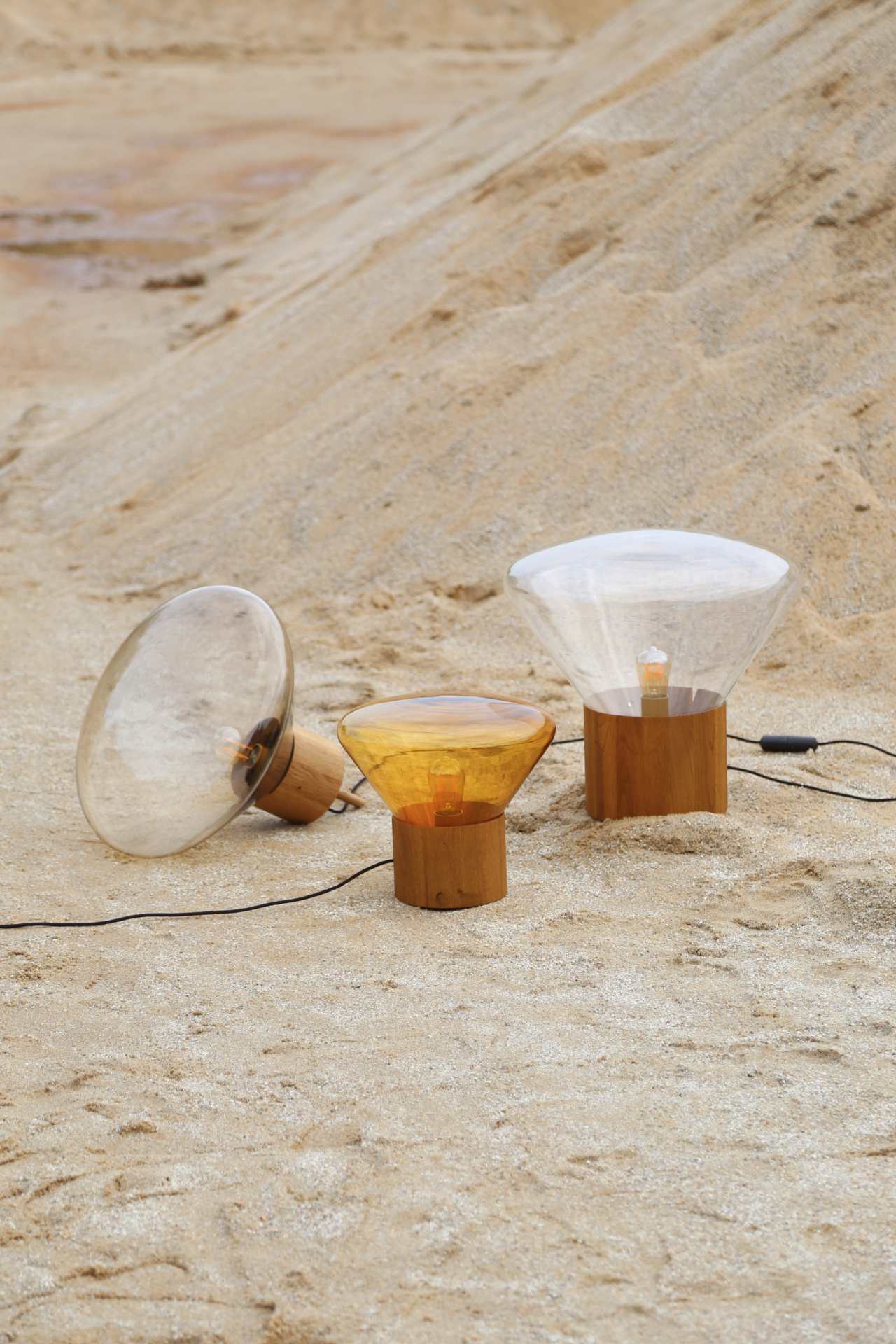 Lampa MUFFINS fúkané sklo