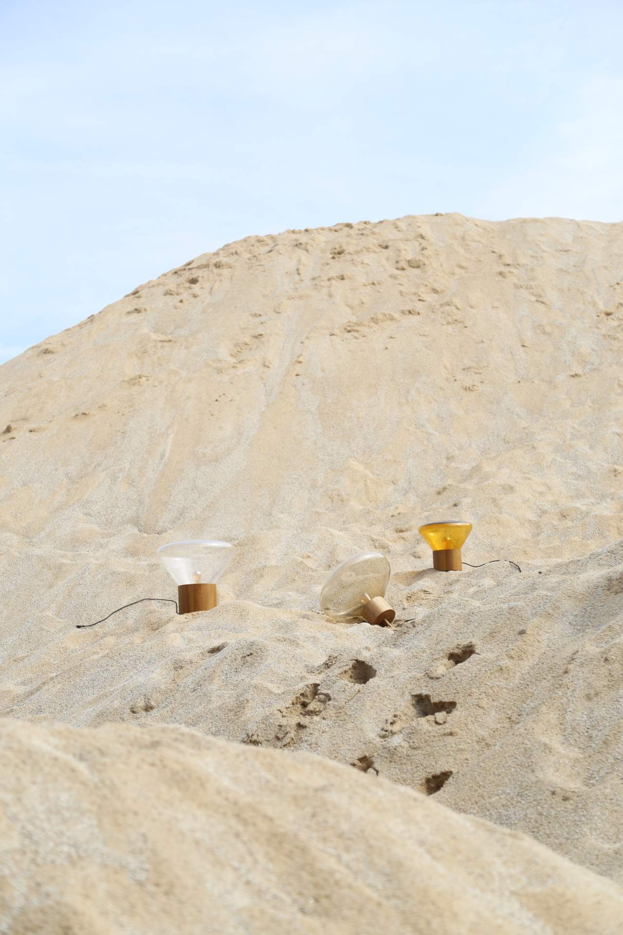 Lampa MUFFINS fúkané sklo