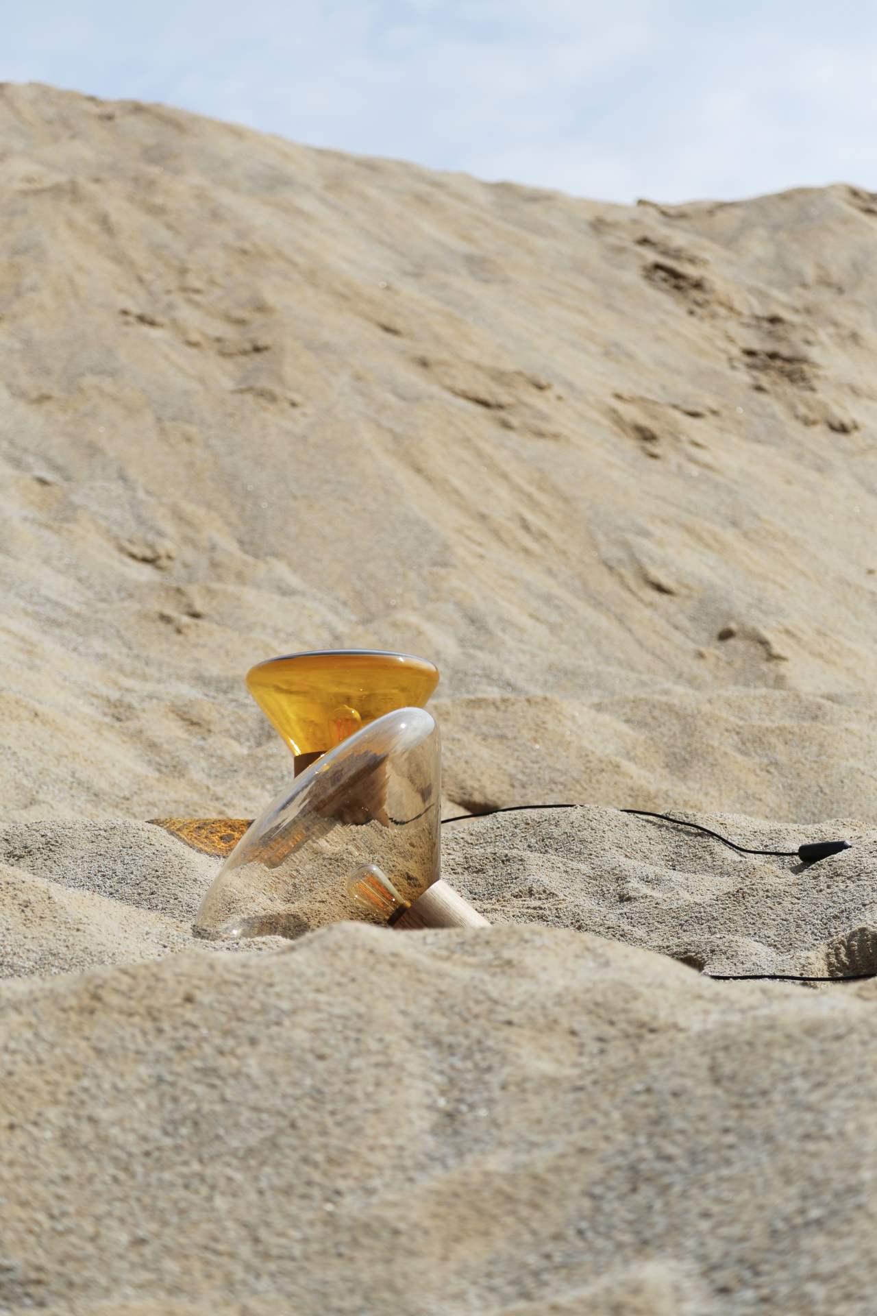 Lampa MUFFINS fúkané sklo