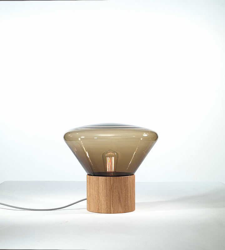 Lampa MUFFINS fúkané sklo