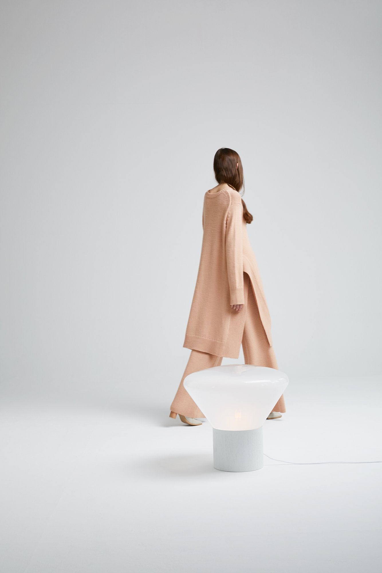 Lampa MUFFINS fúkané sklo