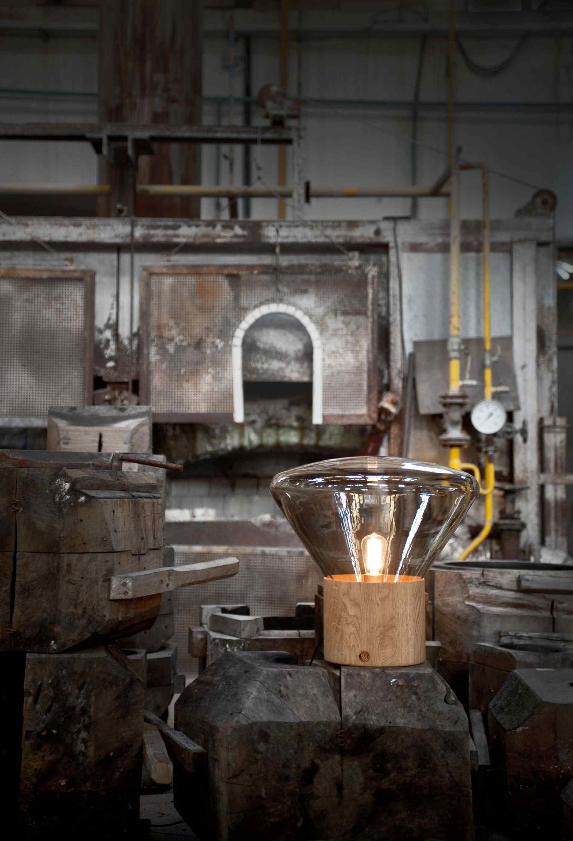 Lampa MUFFINS fúkané sklo