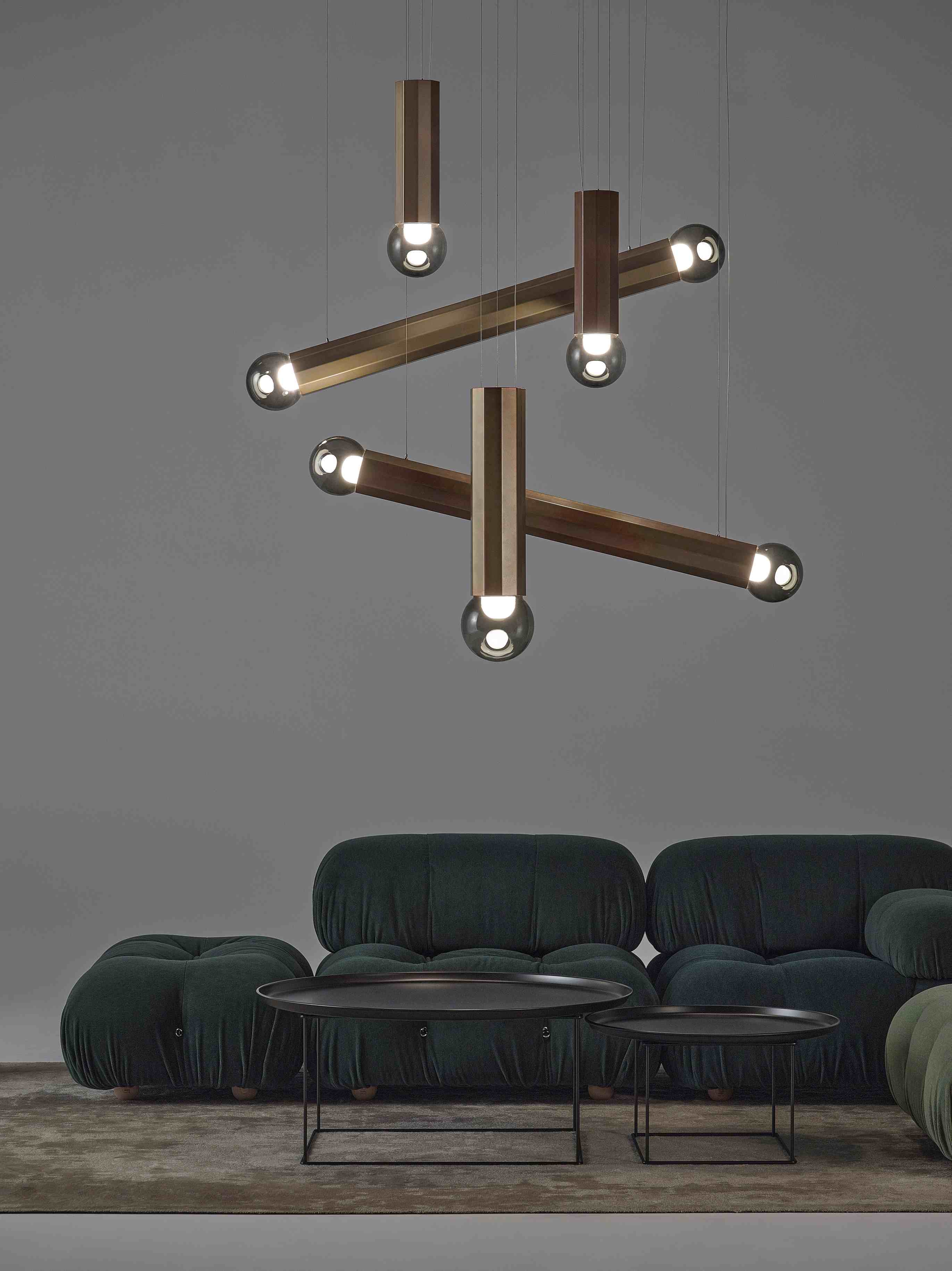 Prisma metal luminaire hanging lamp