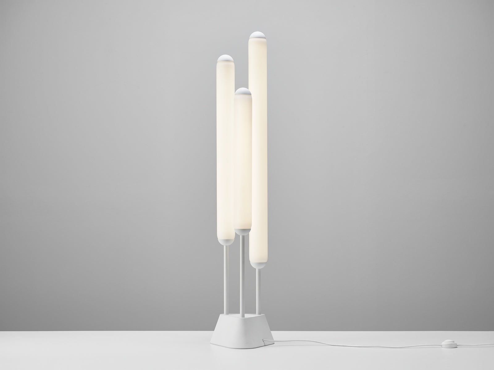 Stojaca lampa PURO matné sklo