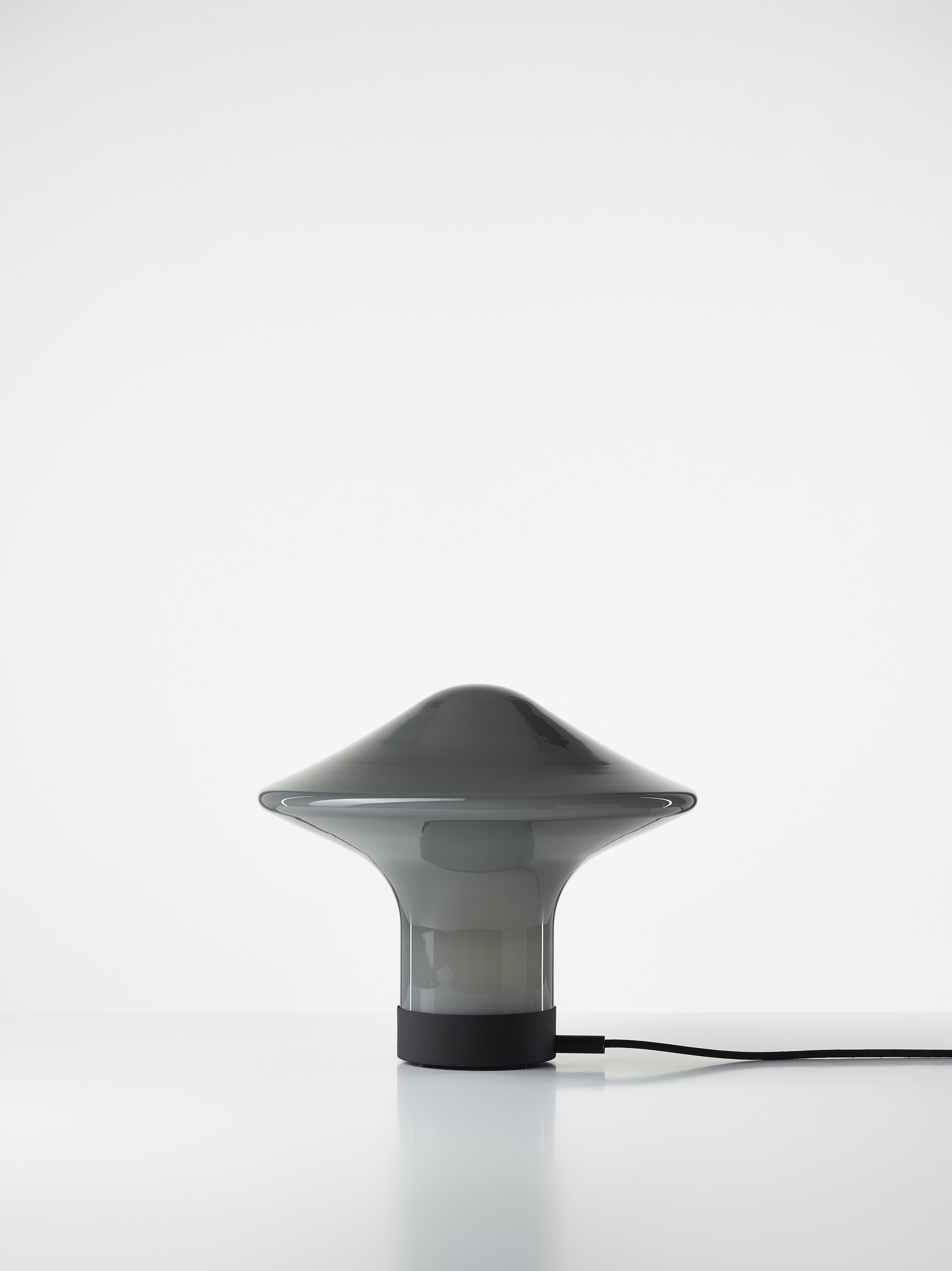 Stolná lampa TROTTOLA sklo fúkané