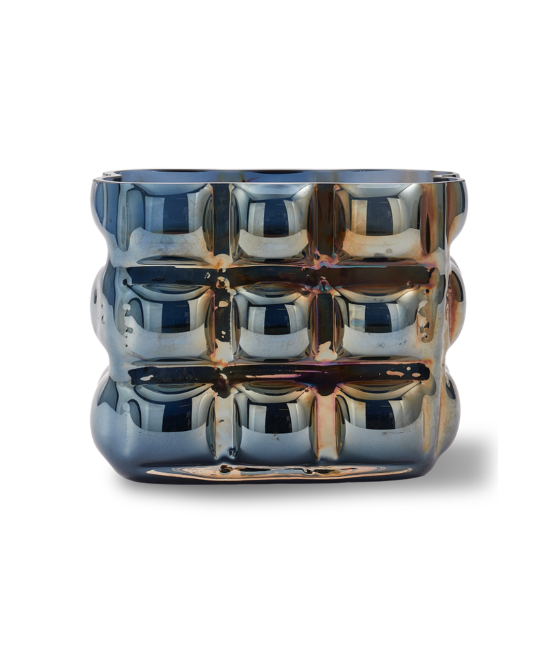 BUBBLE vase dark blue