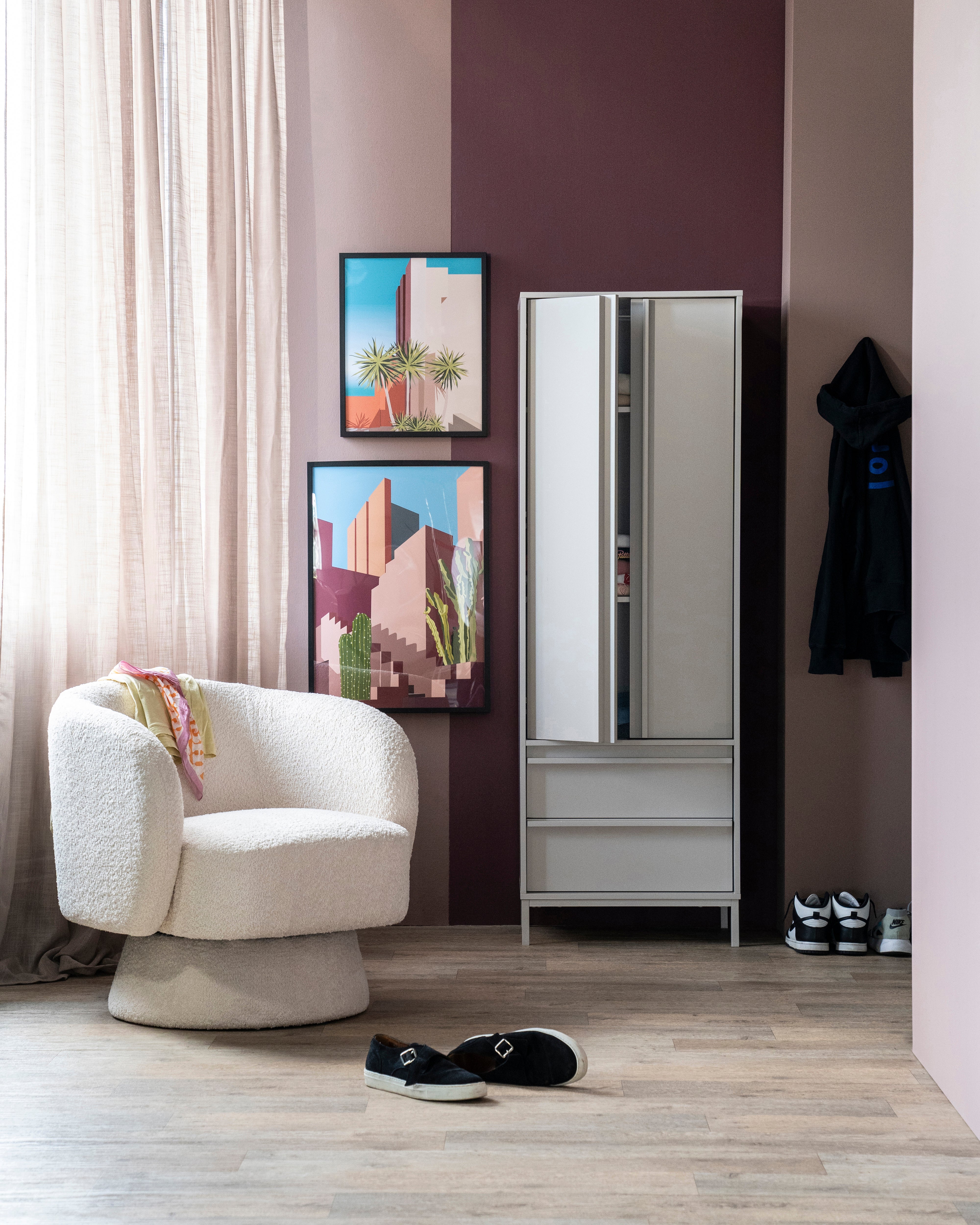 BALOU Beige Armchair