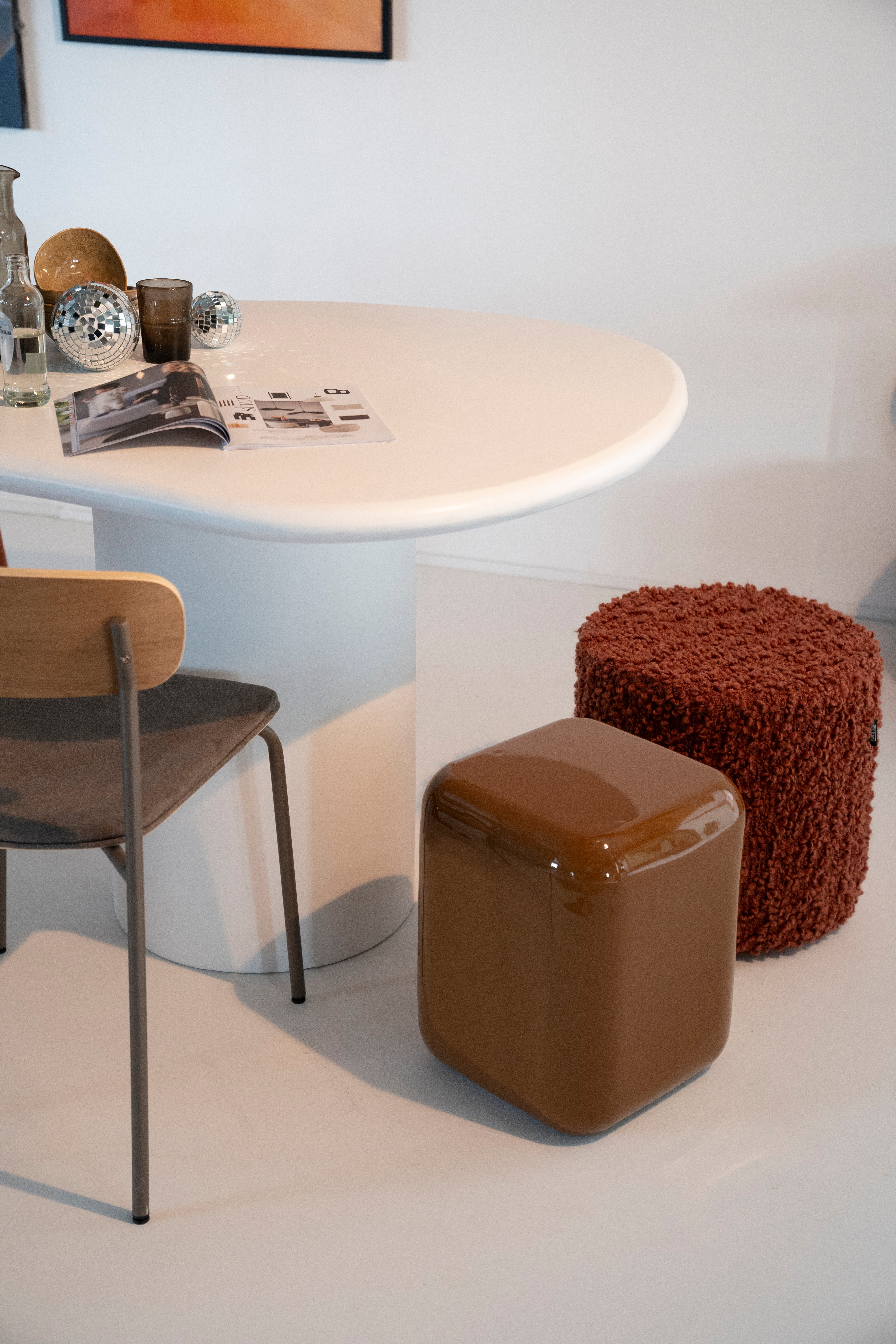 Stolička DIXON horčicová