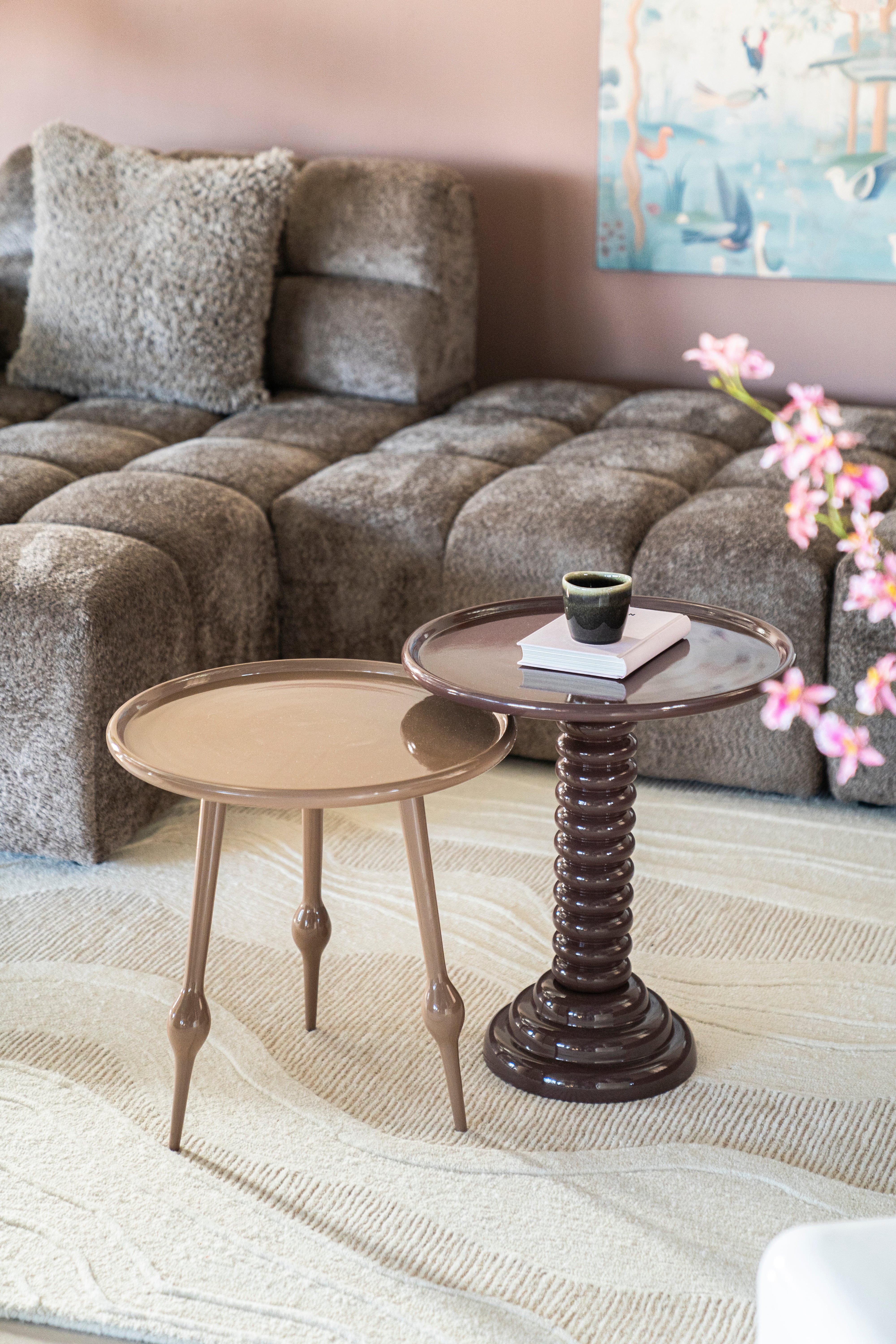 BASCO brown side table