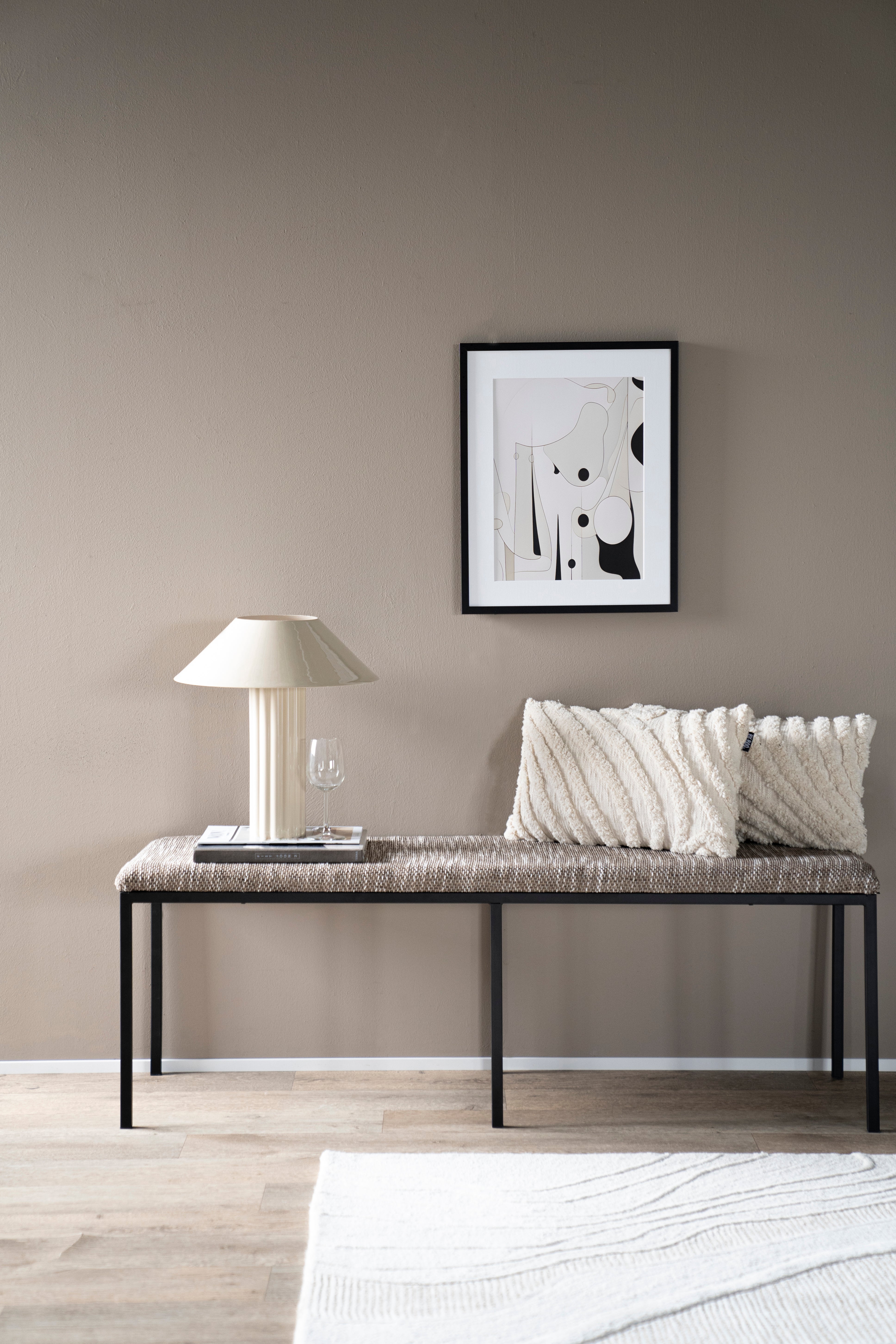 PALLAS Beige Table Lamp