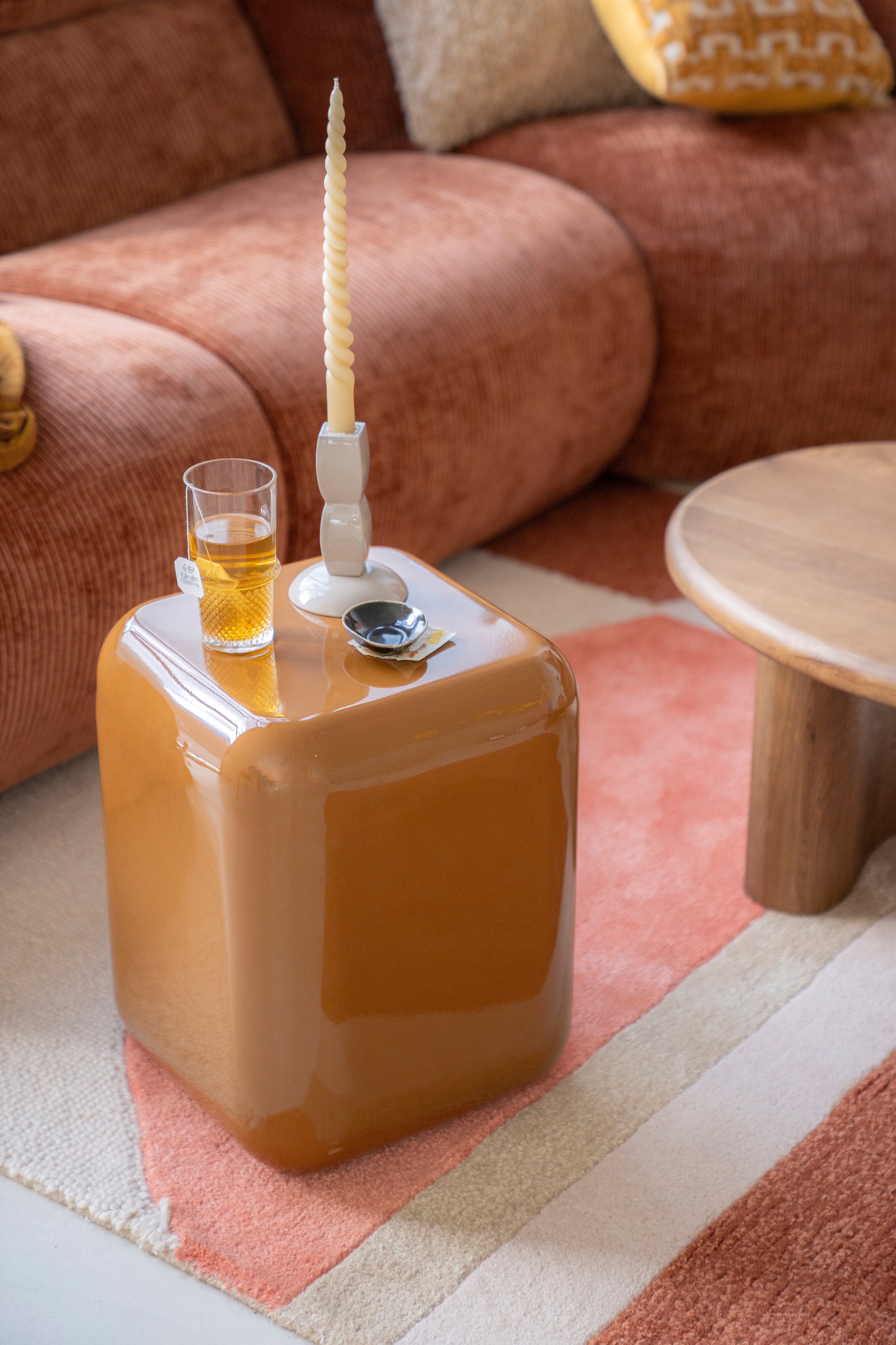 Stolička DIXON horčicová