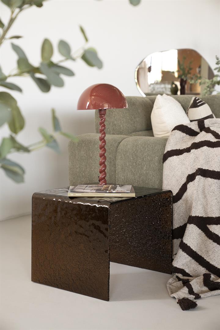 Stolná lampa LUOX koralová