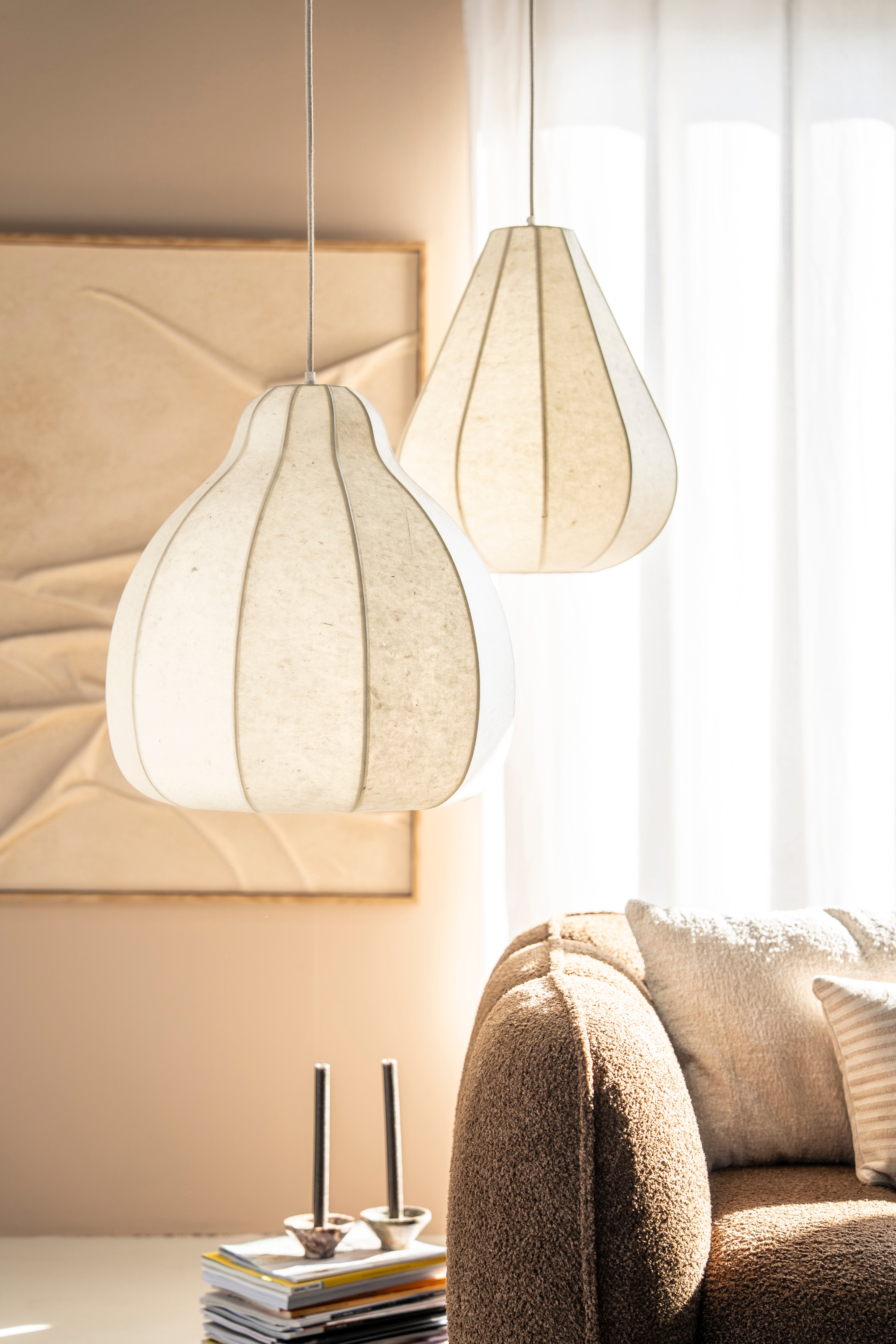 Lampa wisząca OTO 1 beżowy
