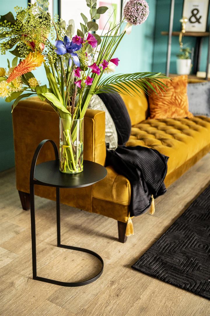 GARCON brass side table