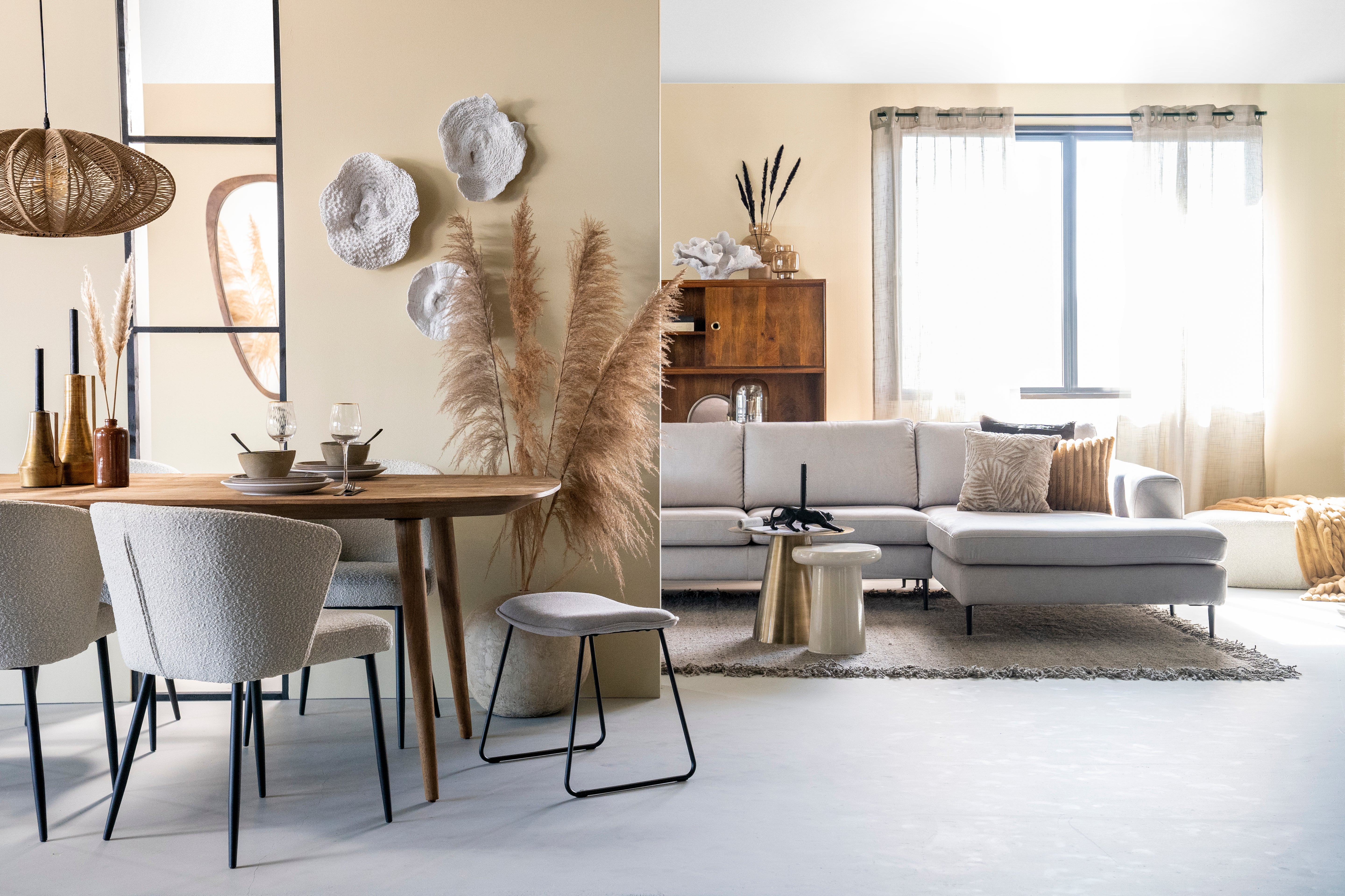 MASTIC gold side table