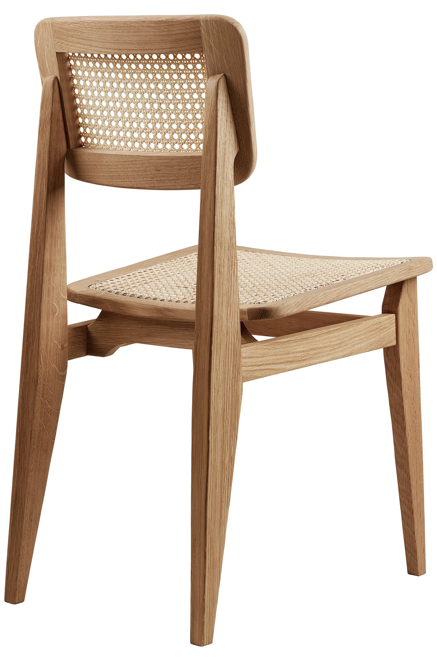 Stolička C-CHAIR z dubového dreva