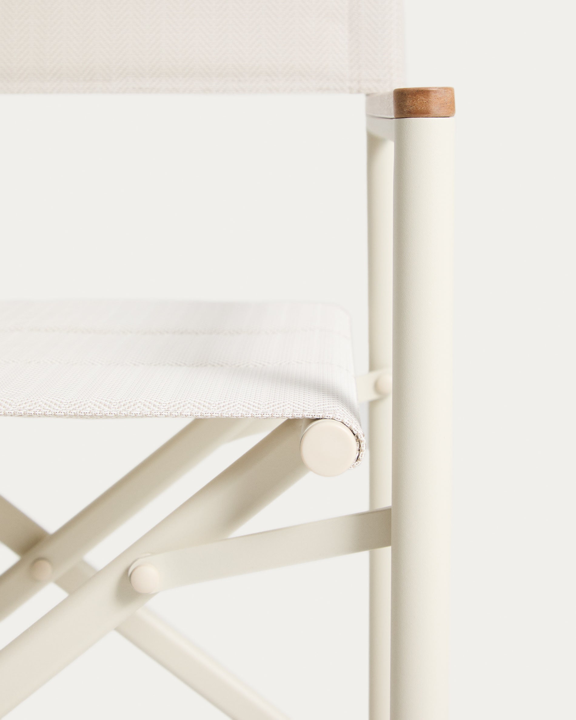 Skladacia záhradná stolička TISNO taupe