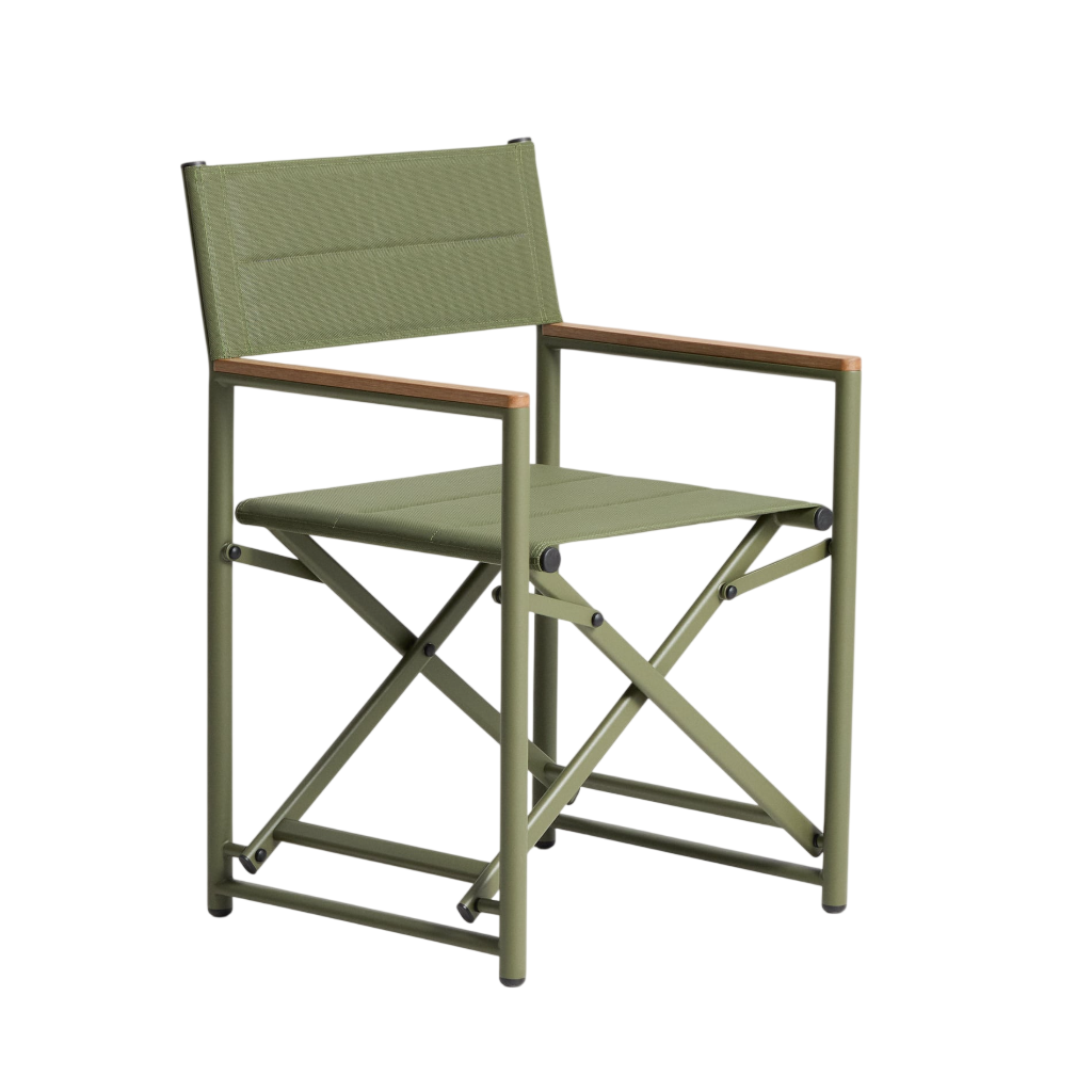 TISNO Green Folding Garden Chair