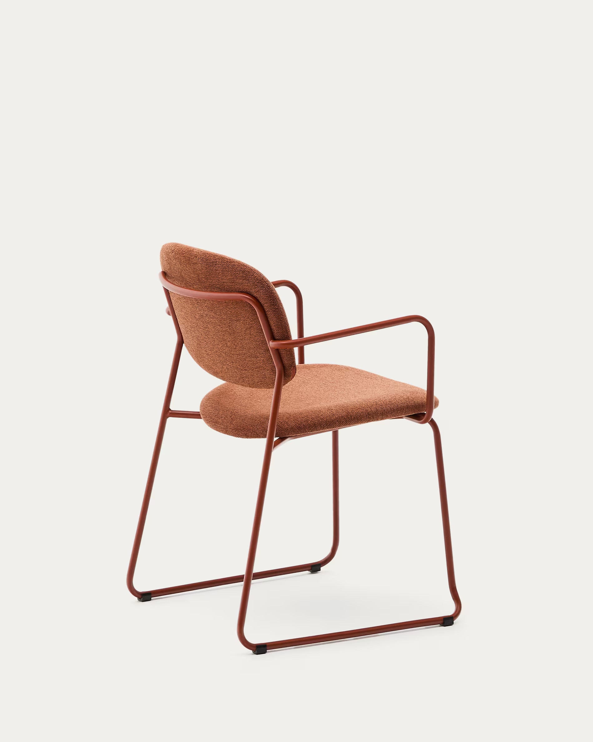 Kreslo s opierkami MELI terakota