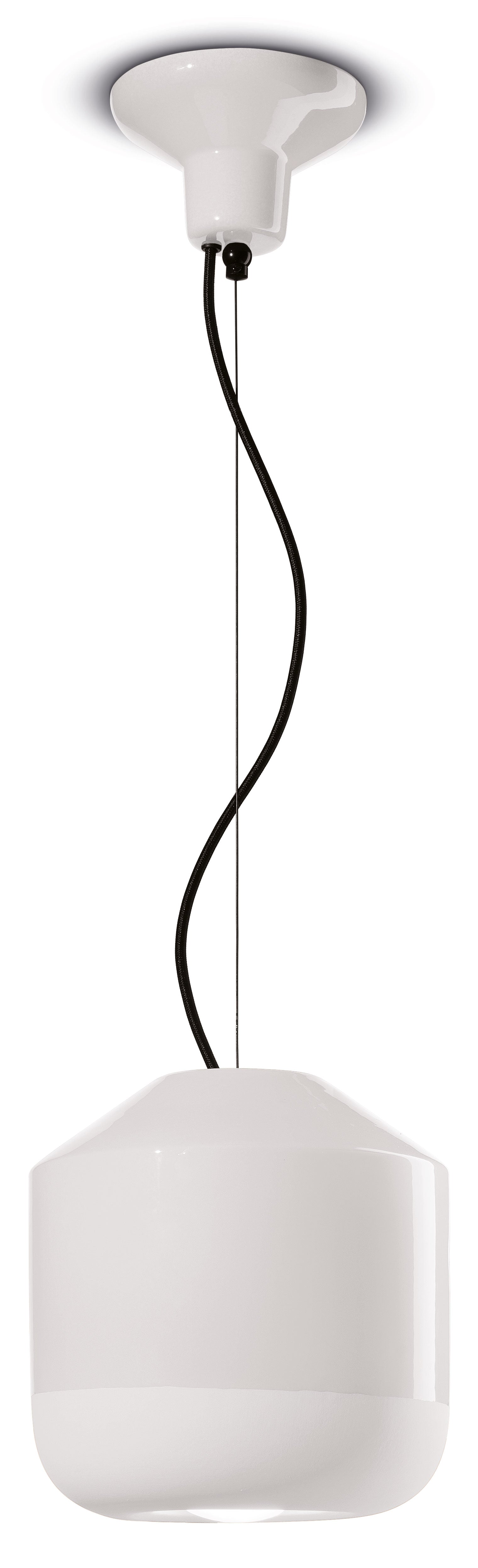 BELLOTA white ceramic pendant lamp