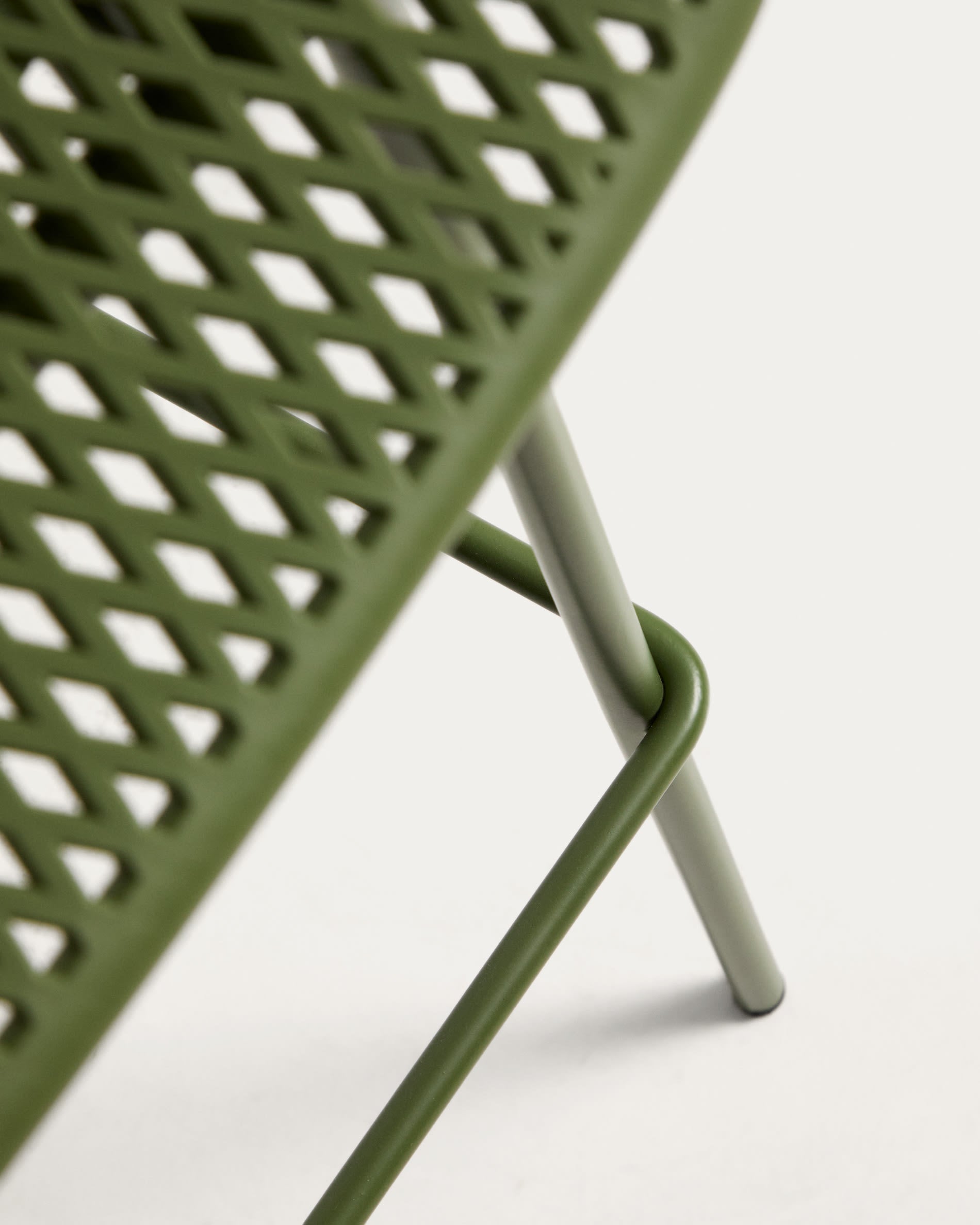 QUINBY Green Garden Stool