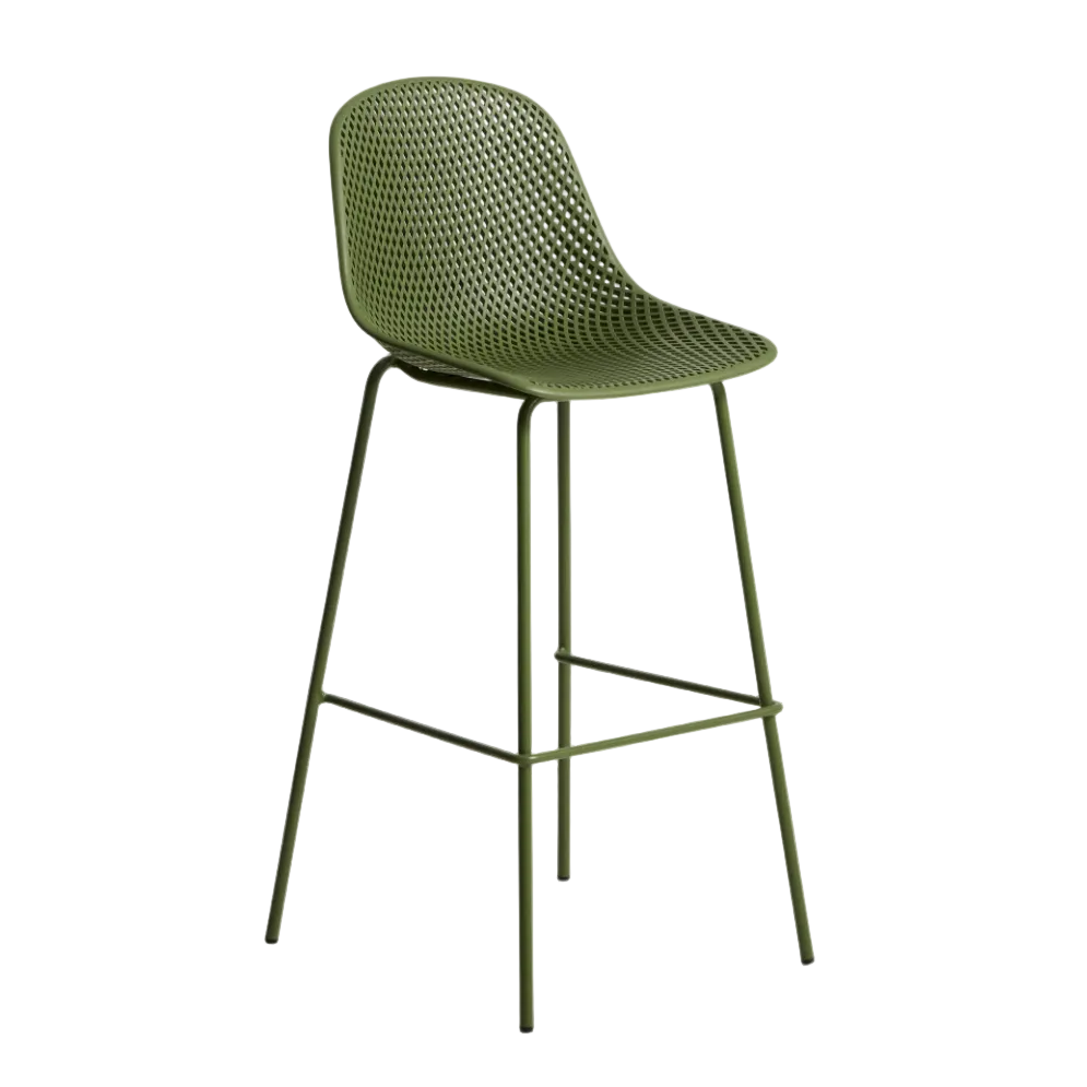 QUINBY Green Garden Stool