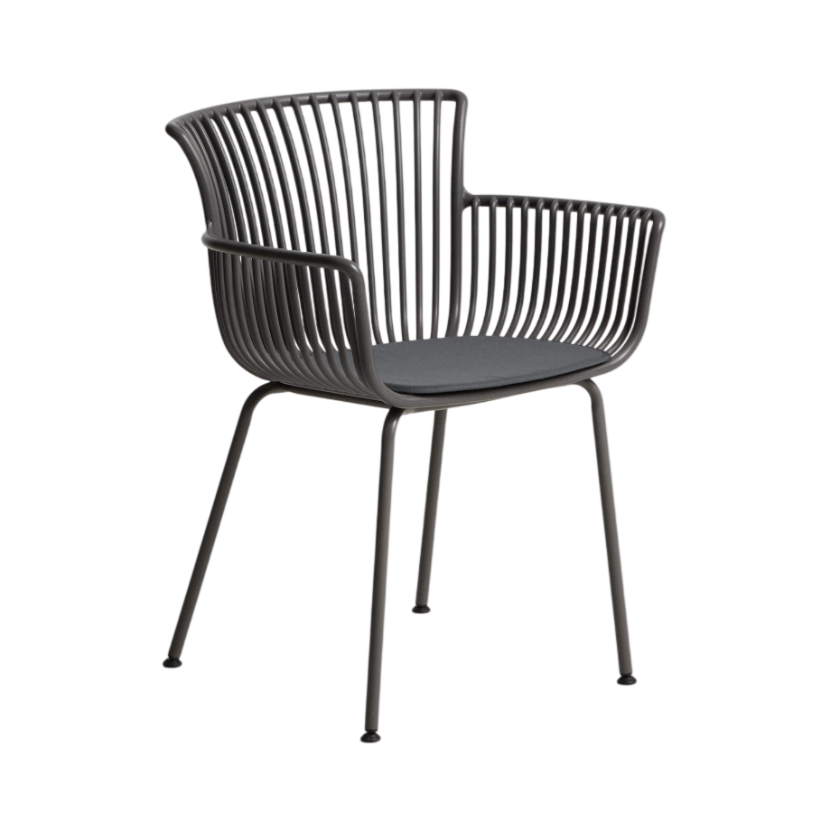 Záhradná stolička SURPIKA grafitová