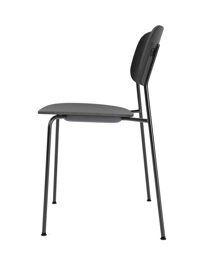 CO Chair black oak veneer with black base