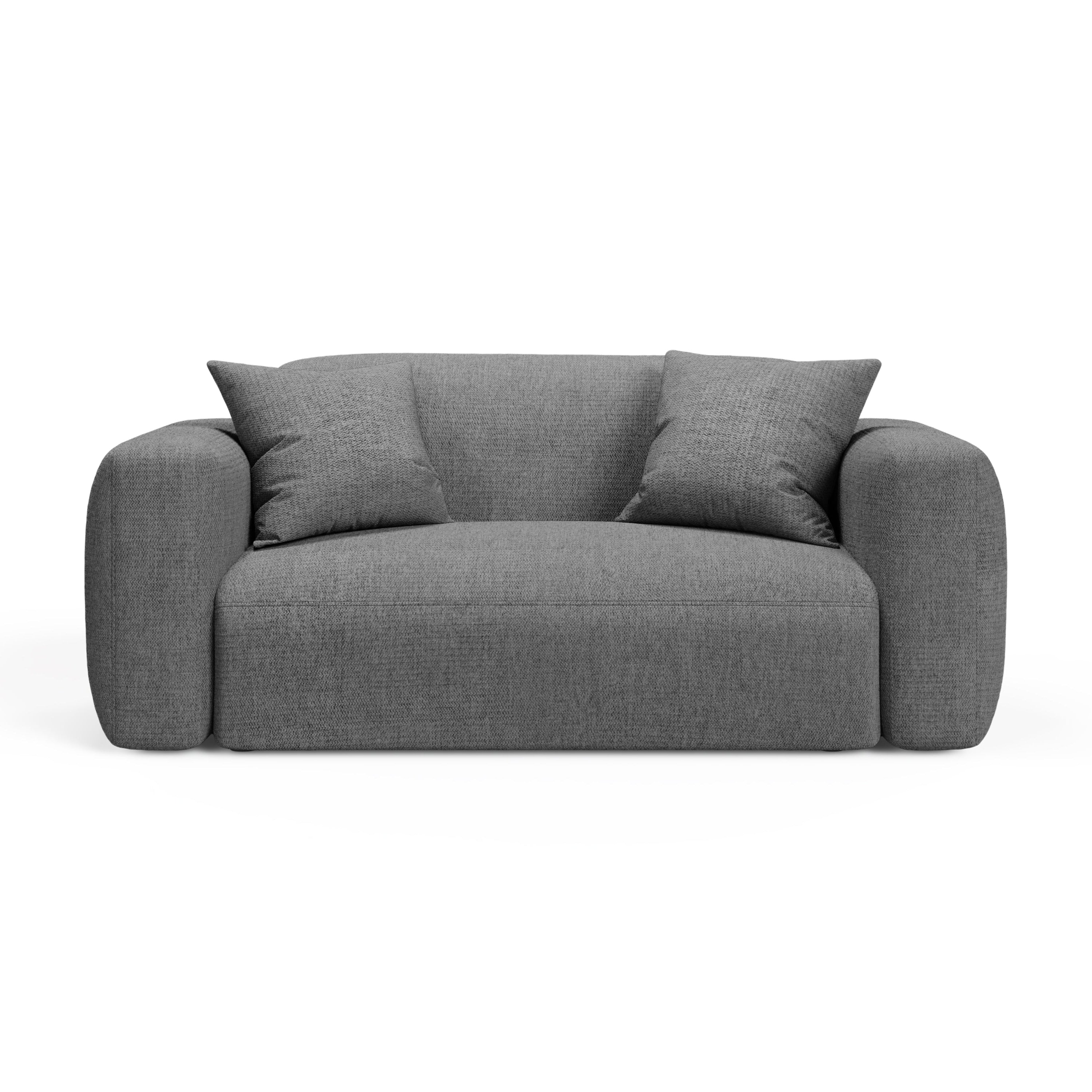 Sofa pre 2 osoby STRINO šedý szenil