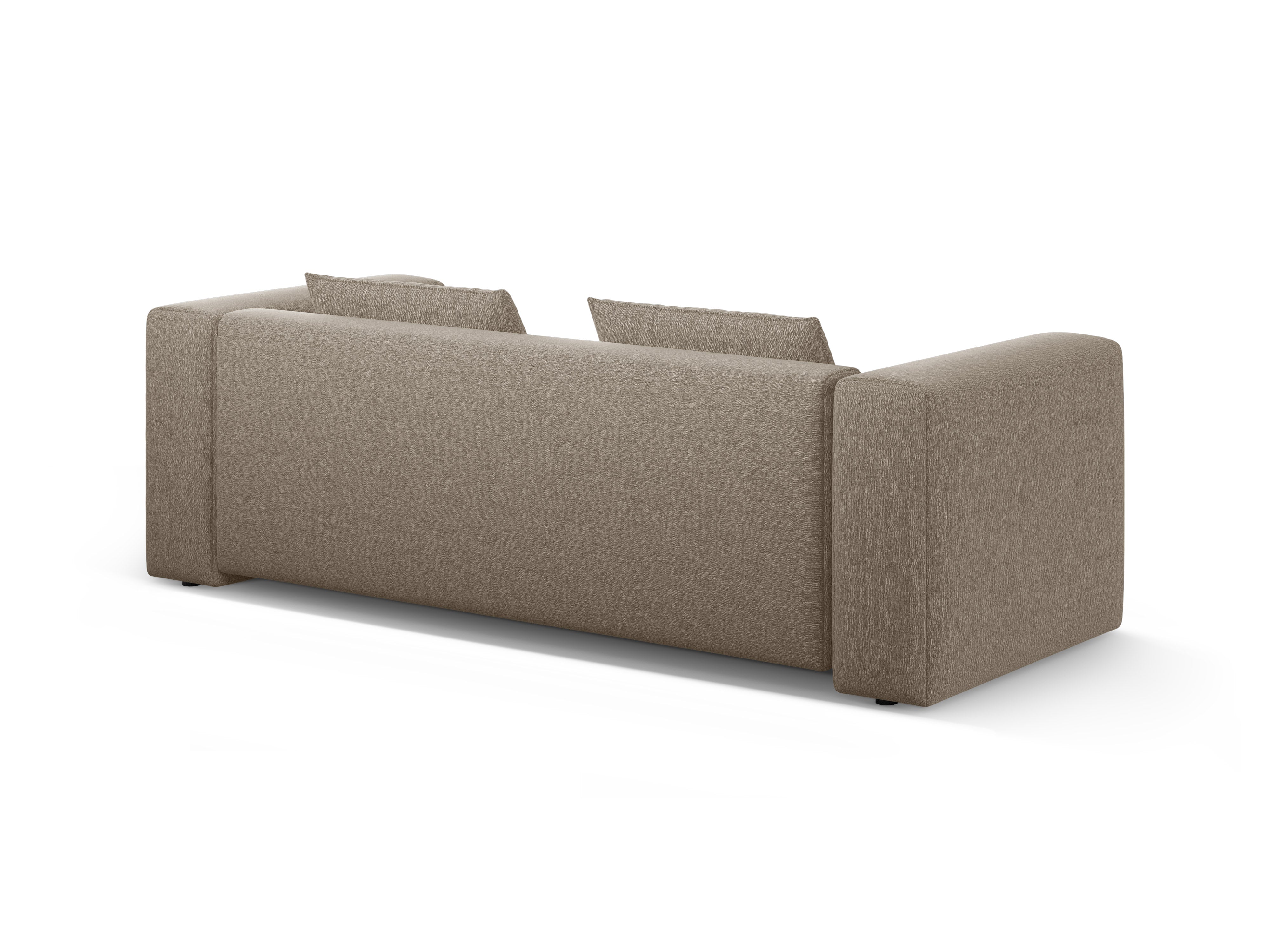 3-Seater Sofa with Sleeping Function VERONA Sand