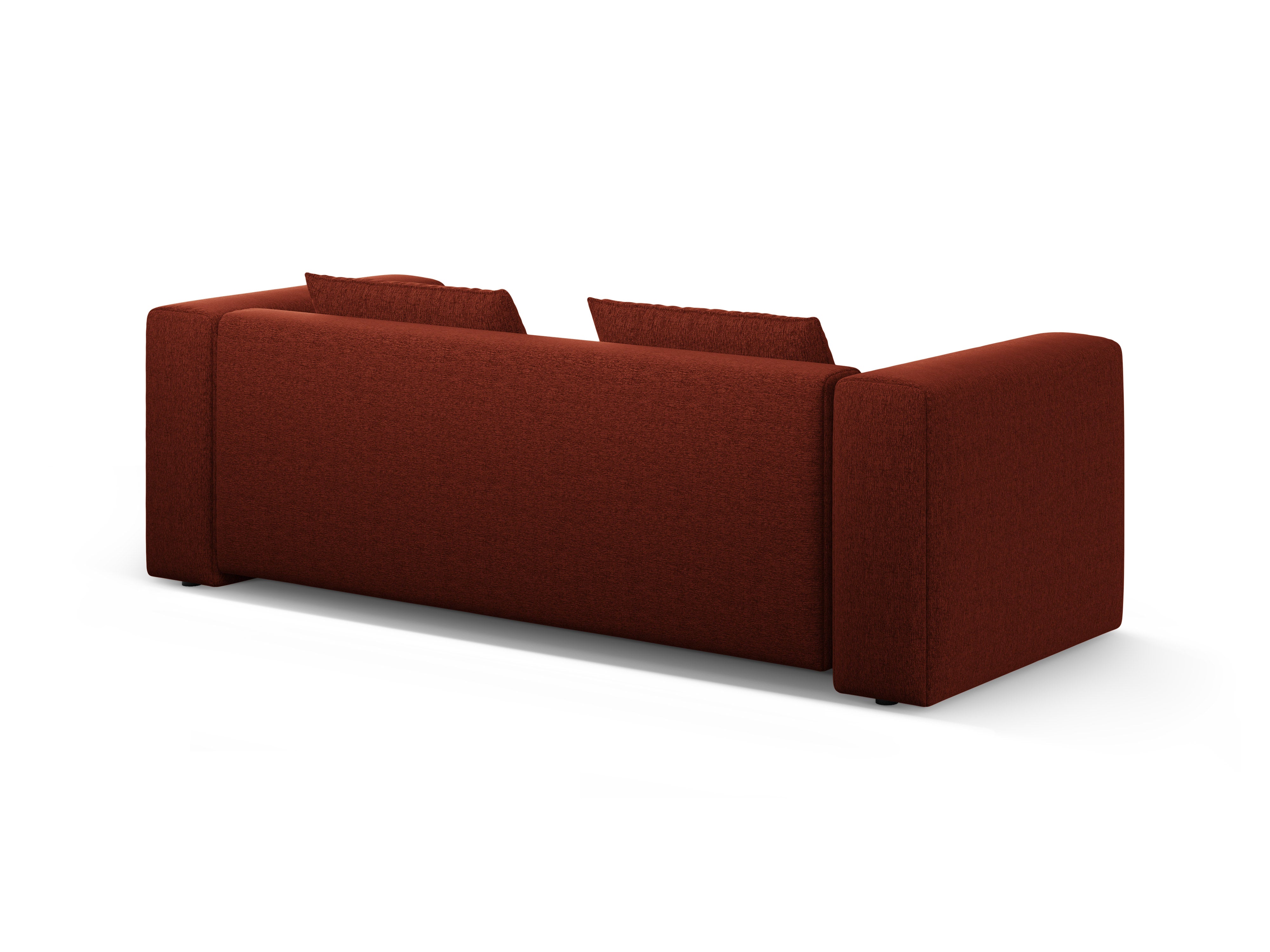 Sofa pre 3 osoby s funkciou spania VERONA koralová