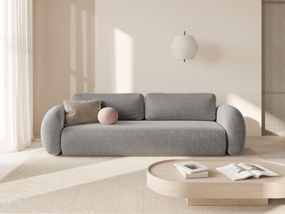 Sofa s funkciou spania 3-osobová TONALE šedá