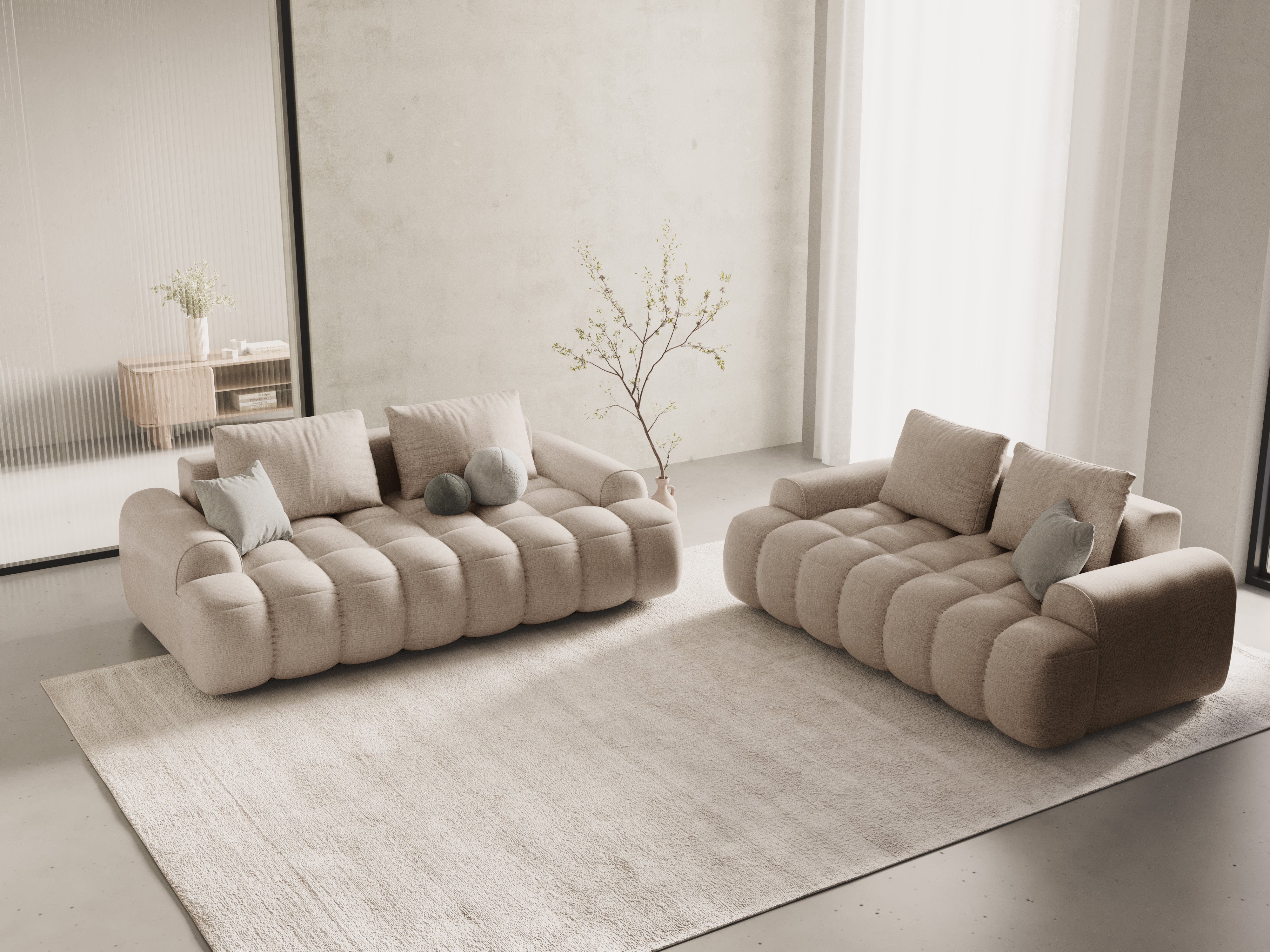 Sofa 3-osobová LINZ piesková