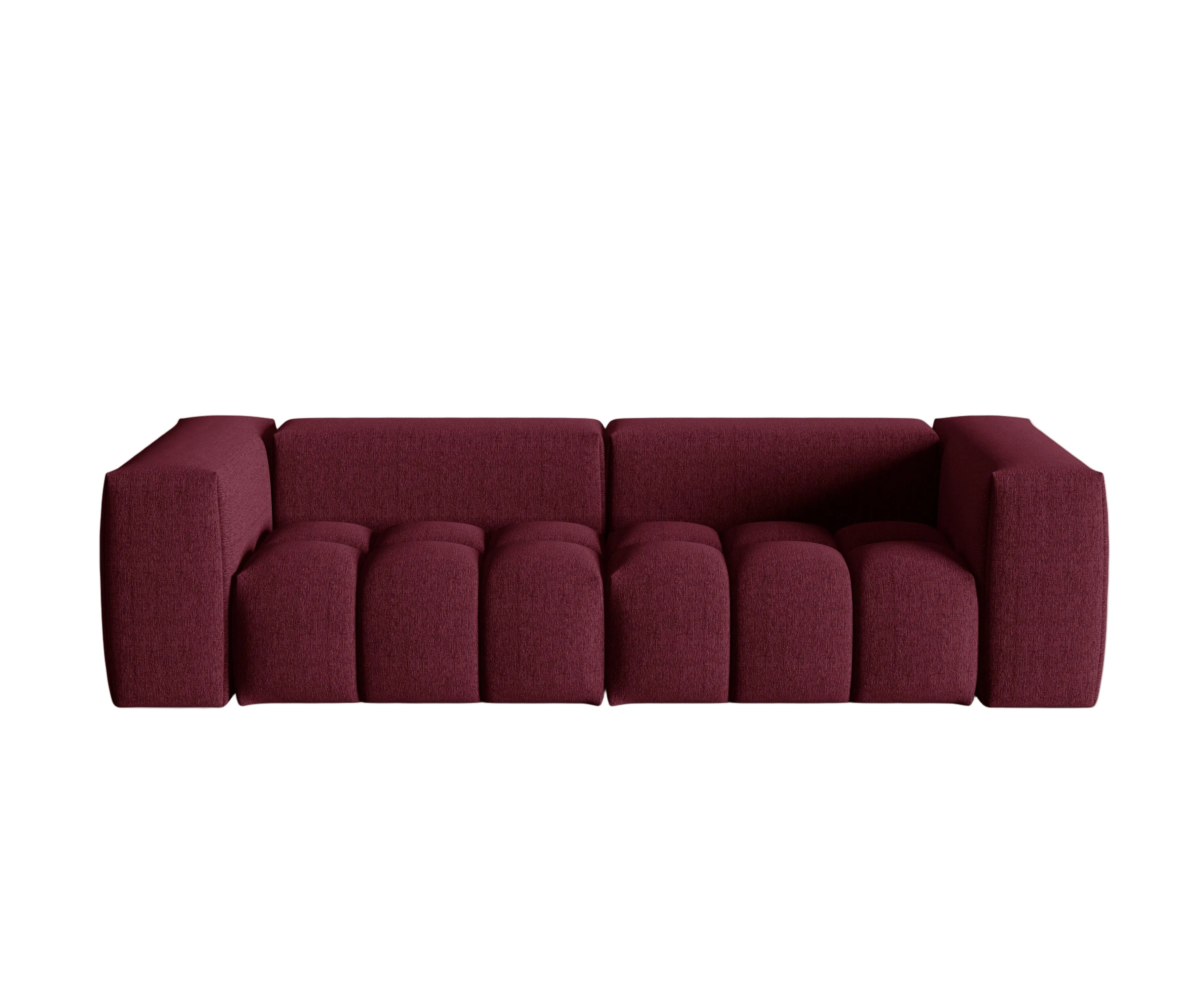 Sofa 3-miestna VERONA burgundská