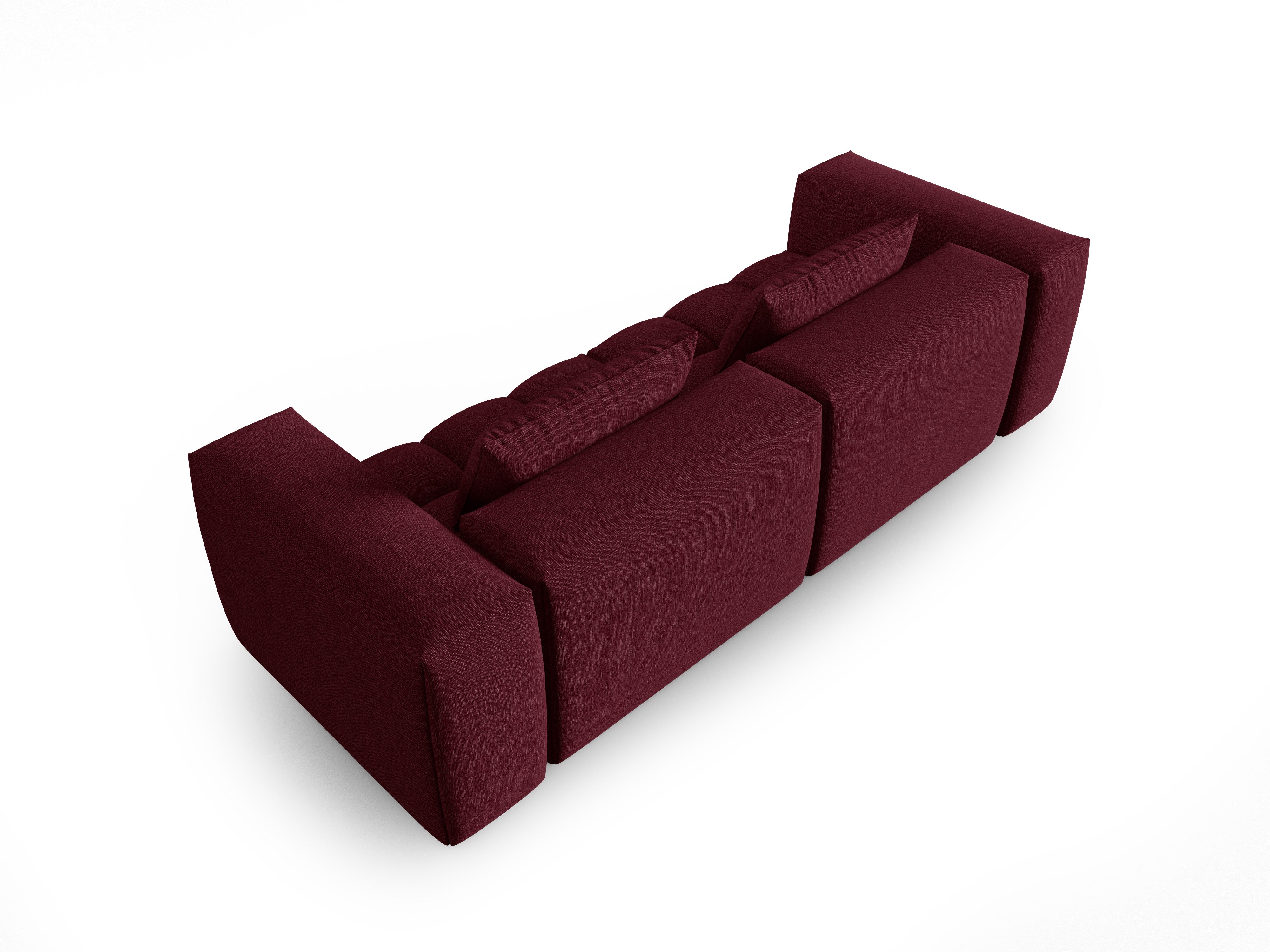 Sofa 3-miestna VERONA burgundská
