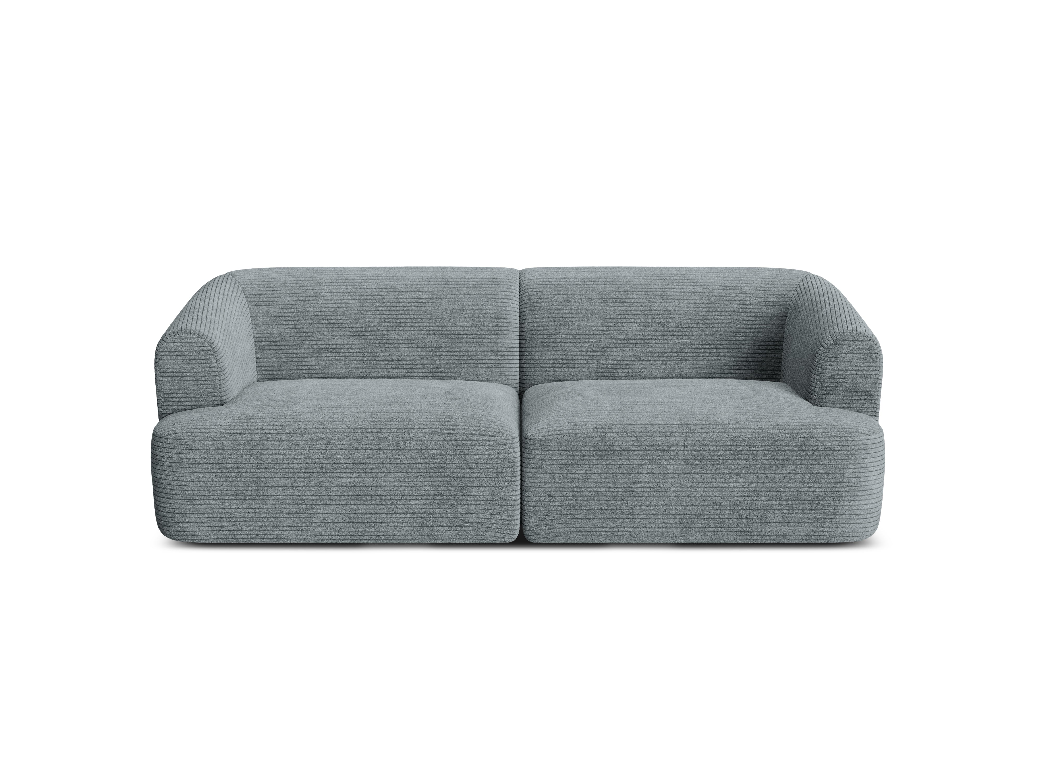 Sofa 3-osobová CAMPI šedý zamat