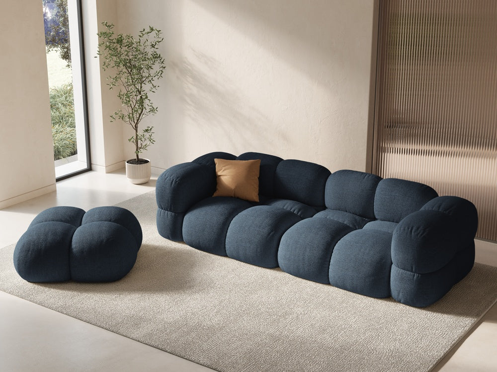 4-seater sofa LORETTO blue