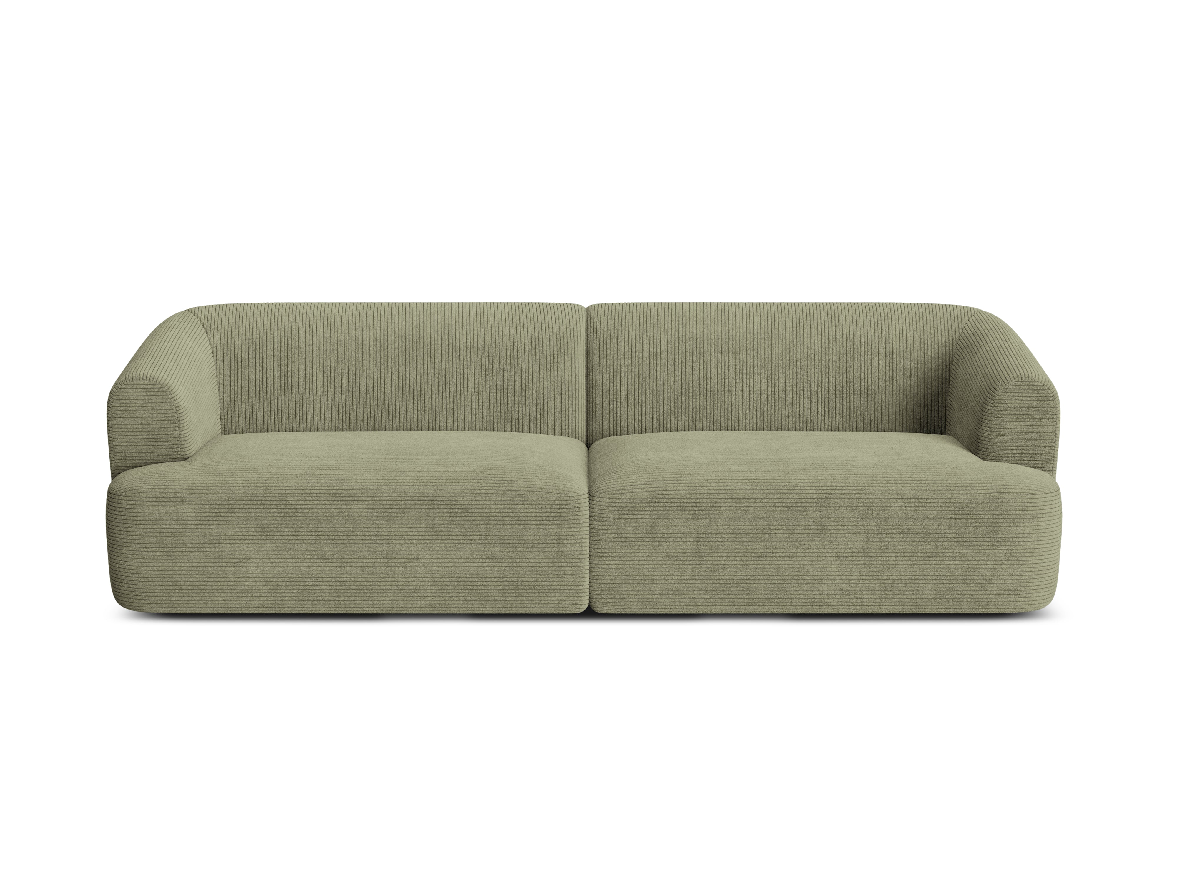Sofa pre 4 osoby CAMPI zelený zamat