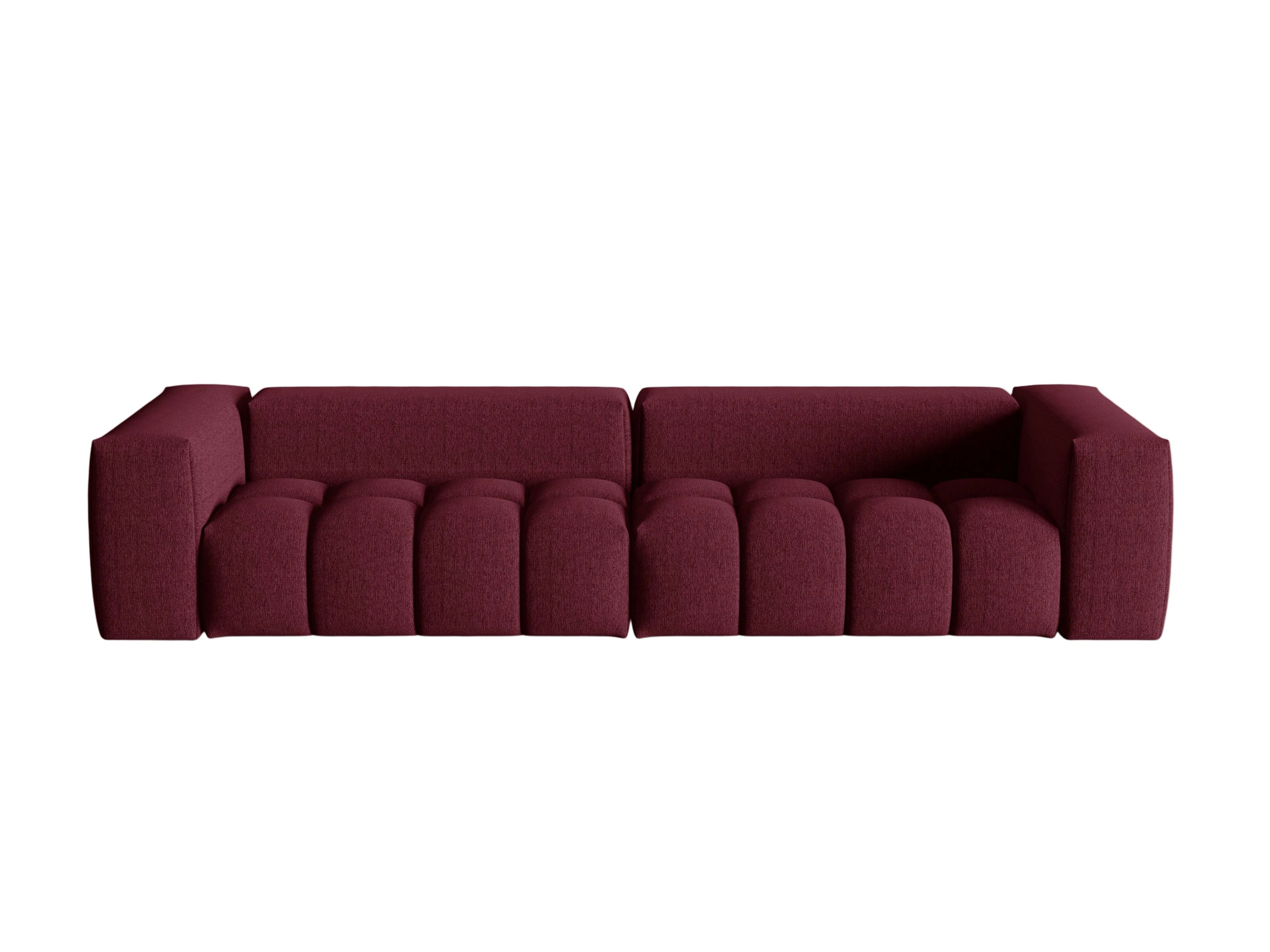Sofa 5-osobová VERONA burgundová