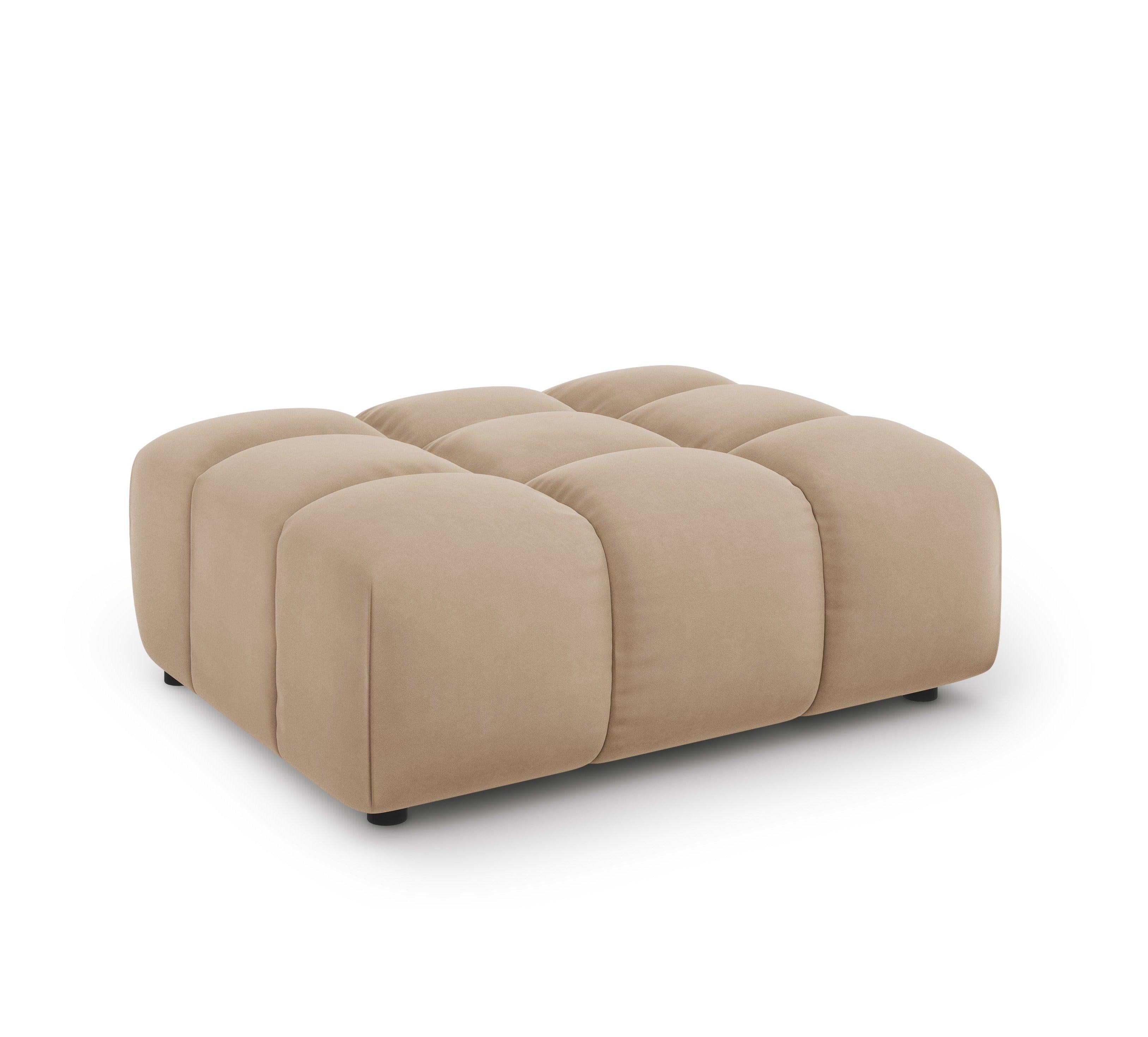 Puf aksamitny SKY piaskowy Cosmopolitan Design Eye on Design