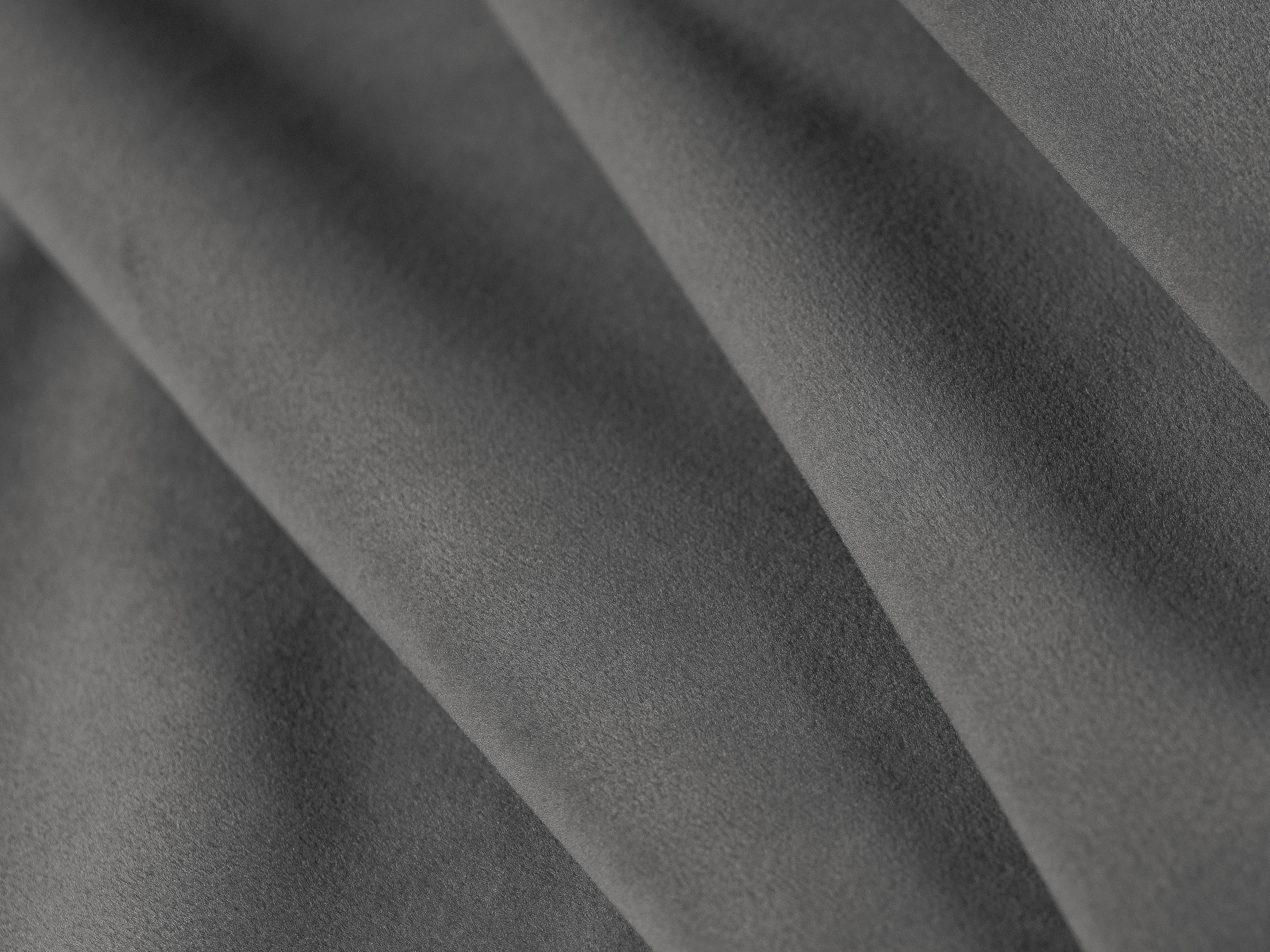 Gray Velvet Pouf VERONA