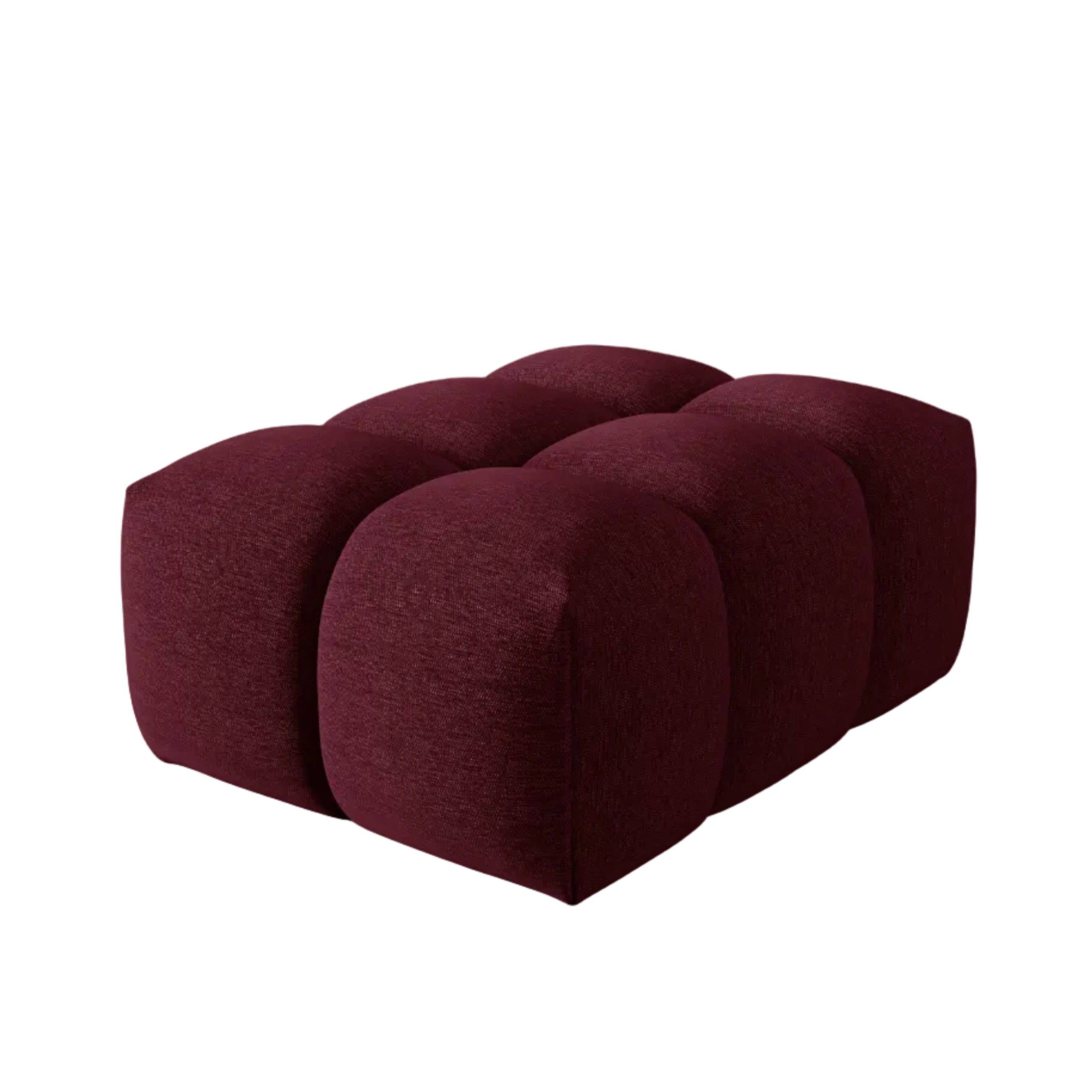 Puf VERONA burgundský