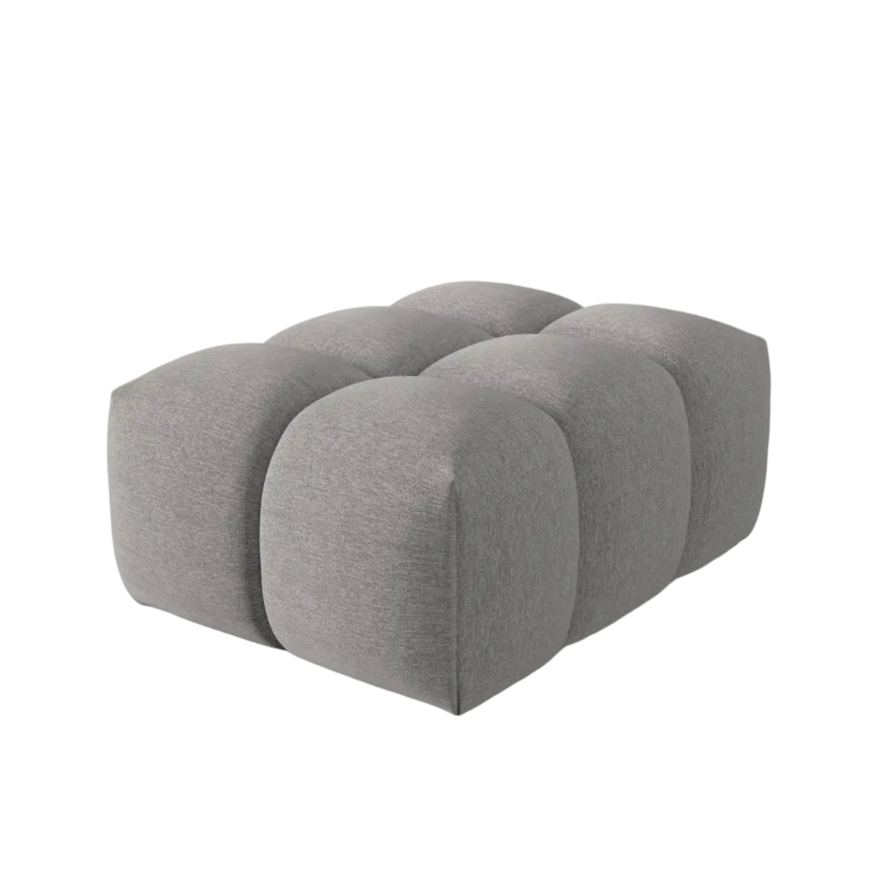 Puf VERONA teplý šedý