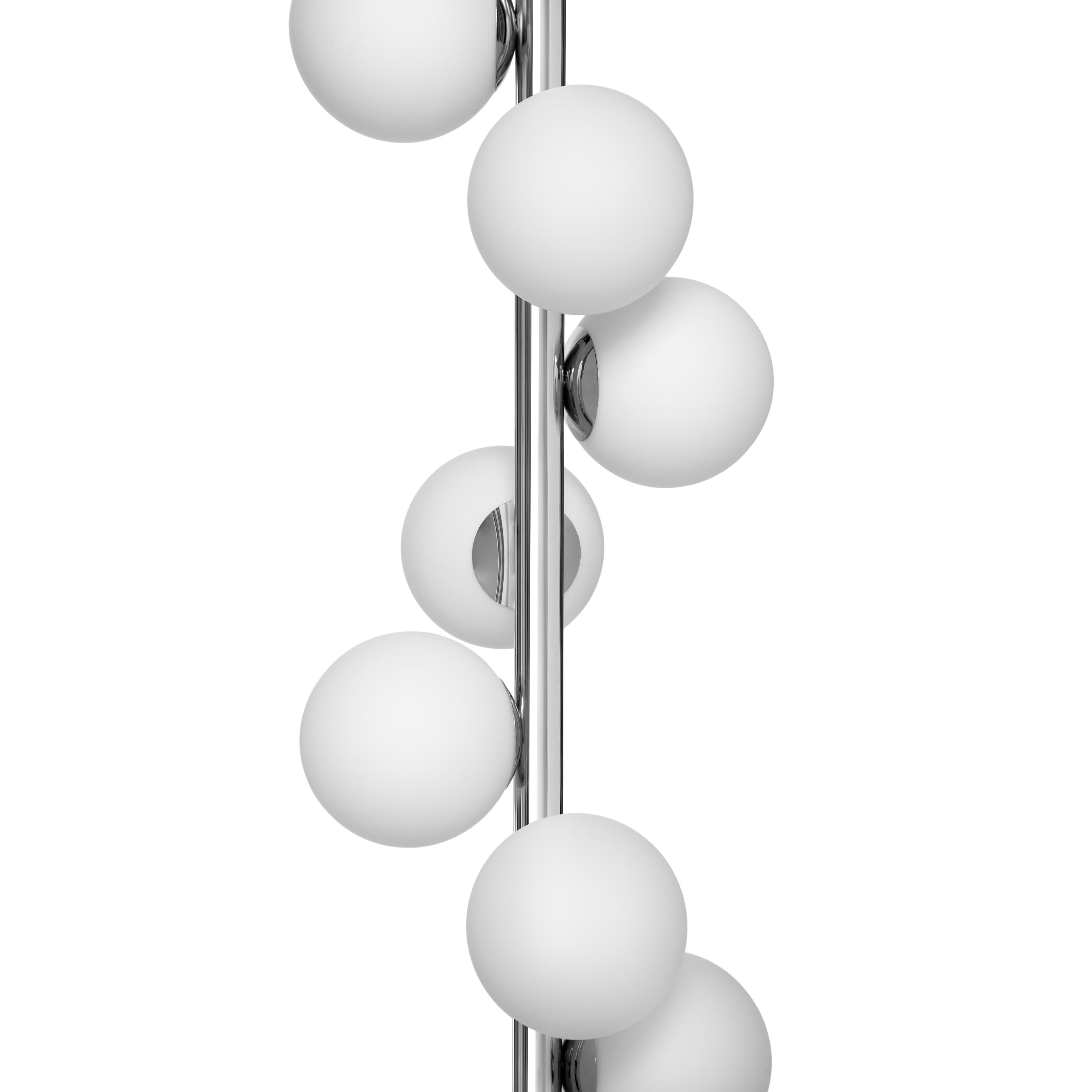 Závesná lampa CUMULUS VERTICAL chróm