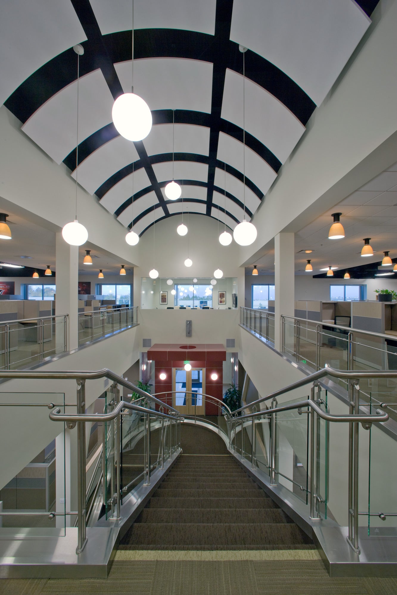 WOHLERT pendant lamp white glass