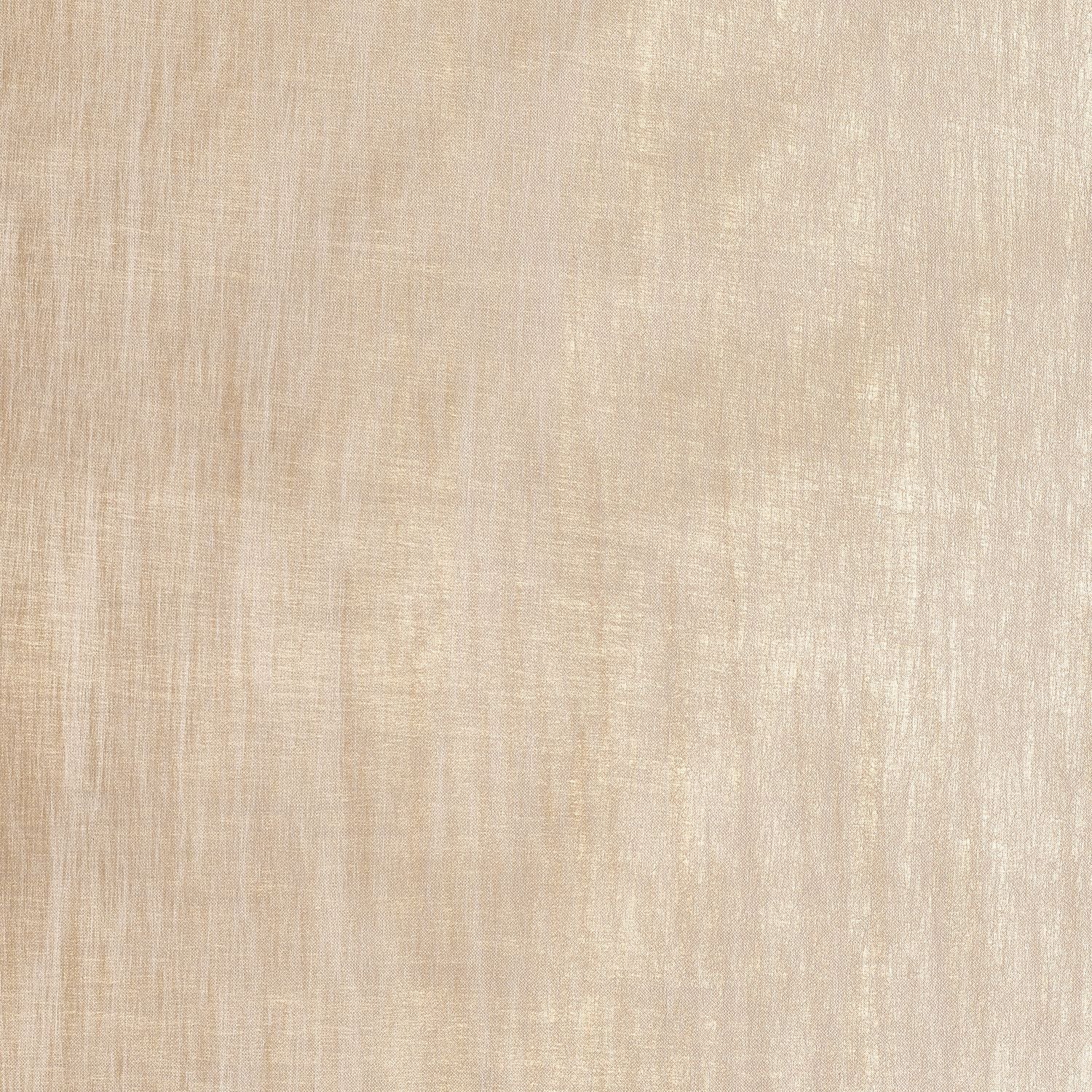 Textile wallpaper with a structural metallic finish HEMERA - POWDER BEIGE